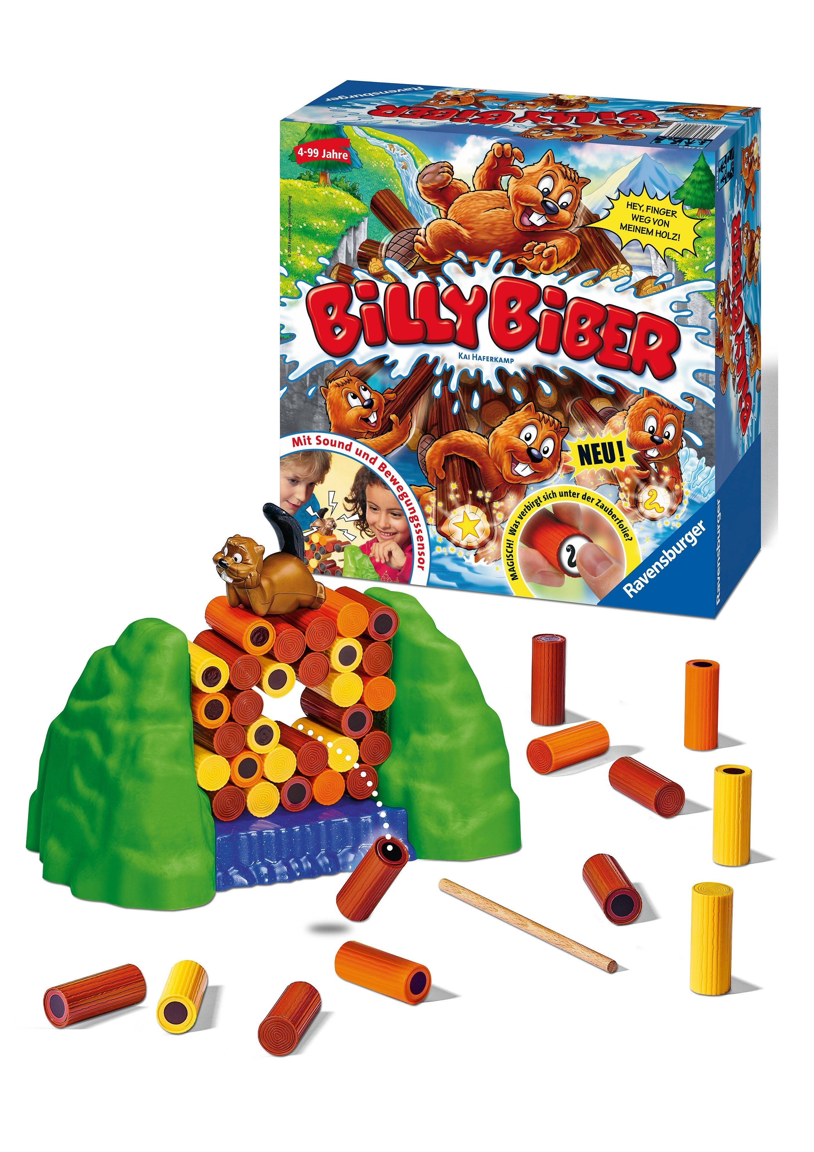 Ravensburger Spiel Billy Biber, Made in Germany
