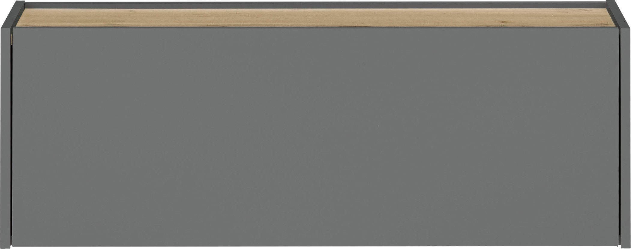 Home affaire Mehrzweckschrank GiRON/CiTY, Wandgarderobe in vier Farben, Wandschrank Hängeschrank zeitlos modern, wohnliches Home Office, Breite 100 cm