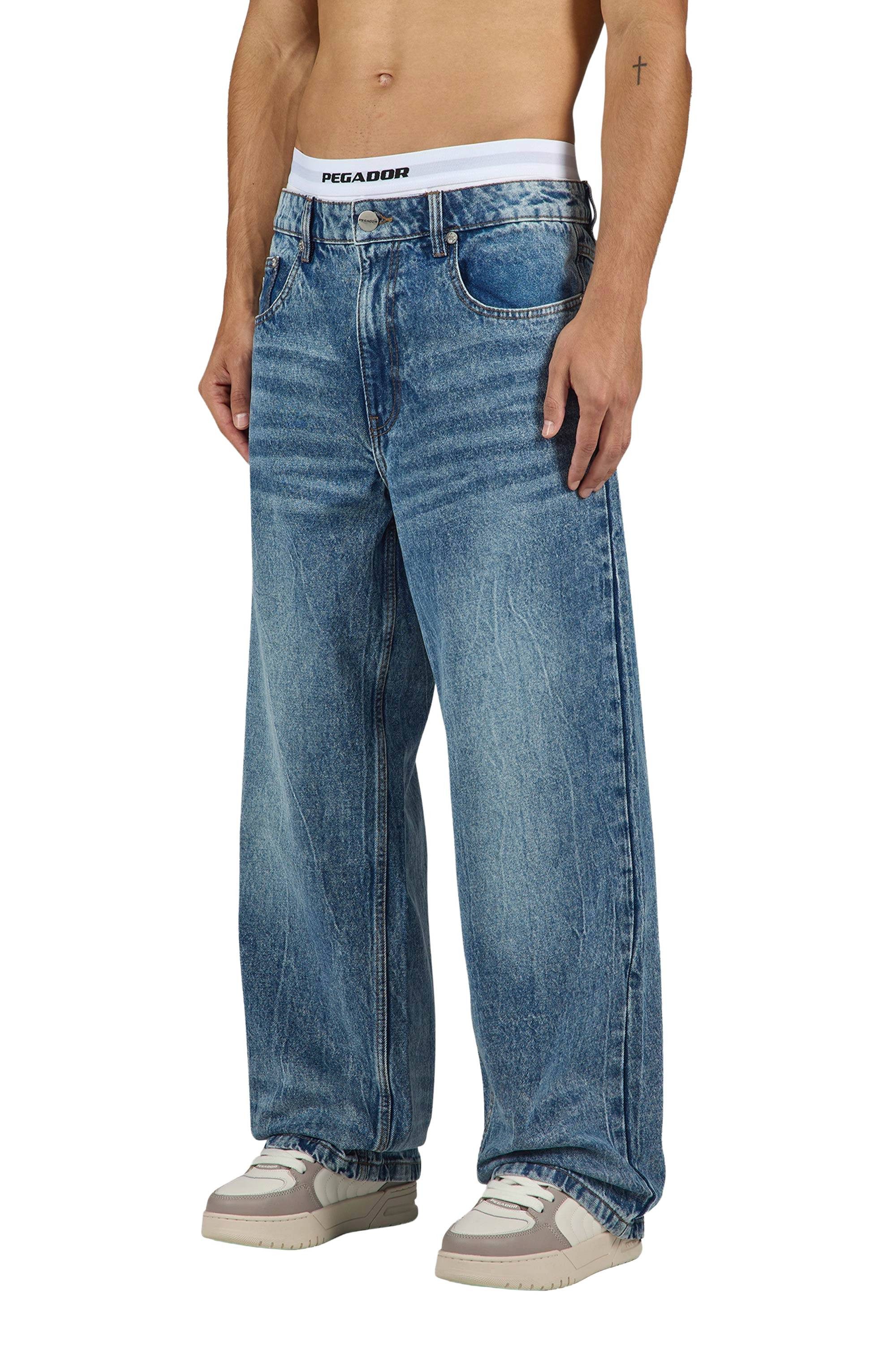 PEGADOR Loose-fit-Jeans Jeans Pegador Axas Loose 5-Pocket-Style