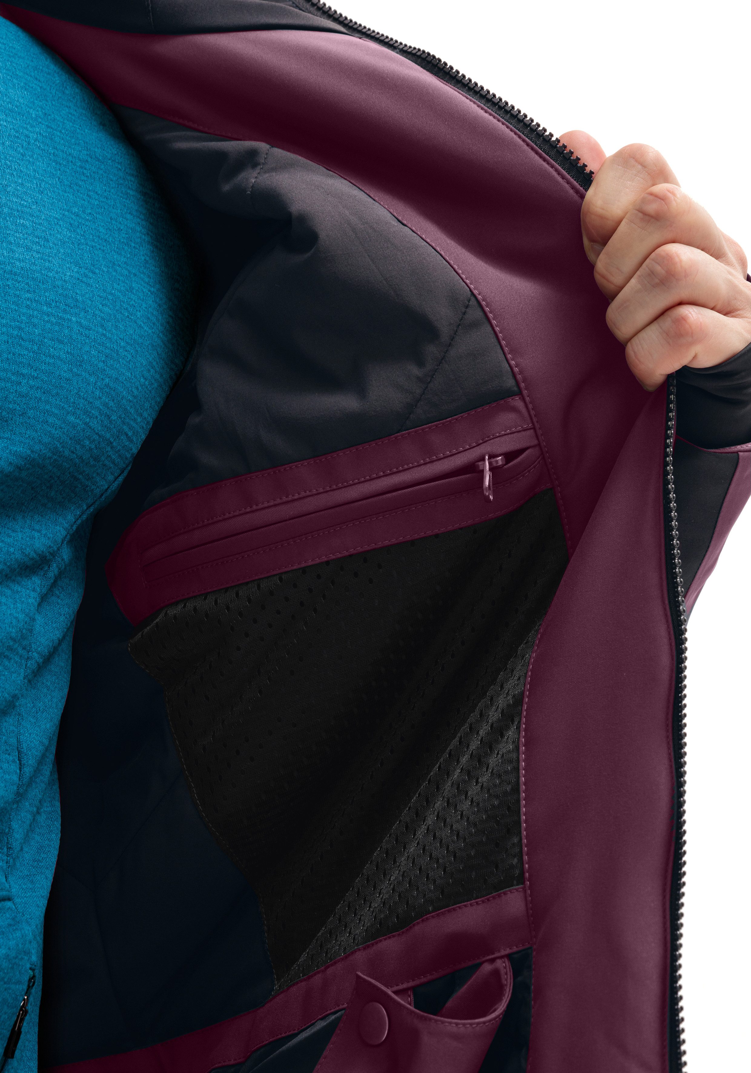 Maier Sports Skijacke Ovindoli M Herren Winterjacke wattiert u. wasserdicht