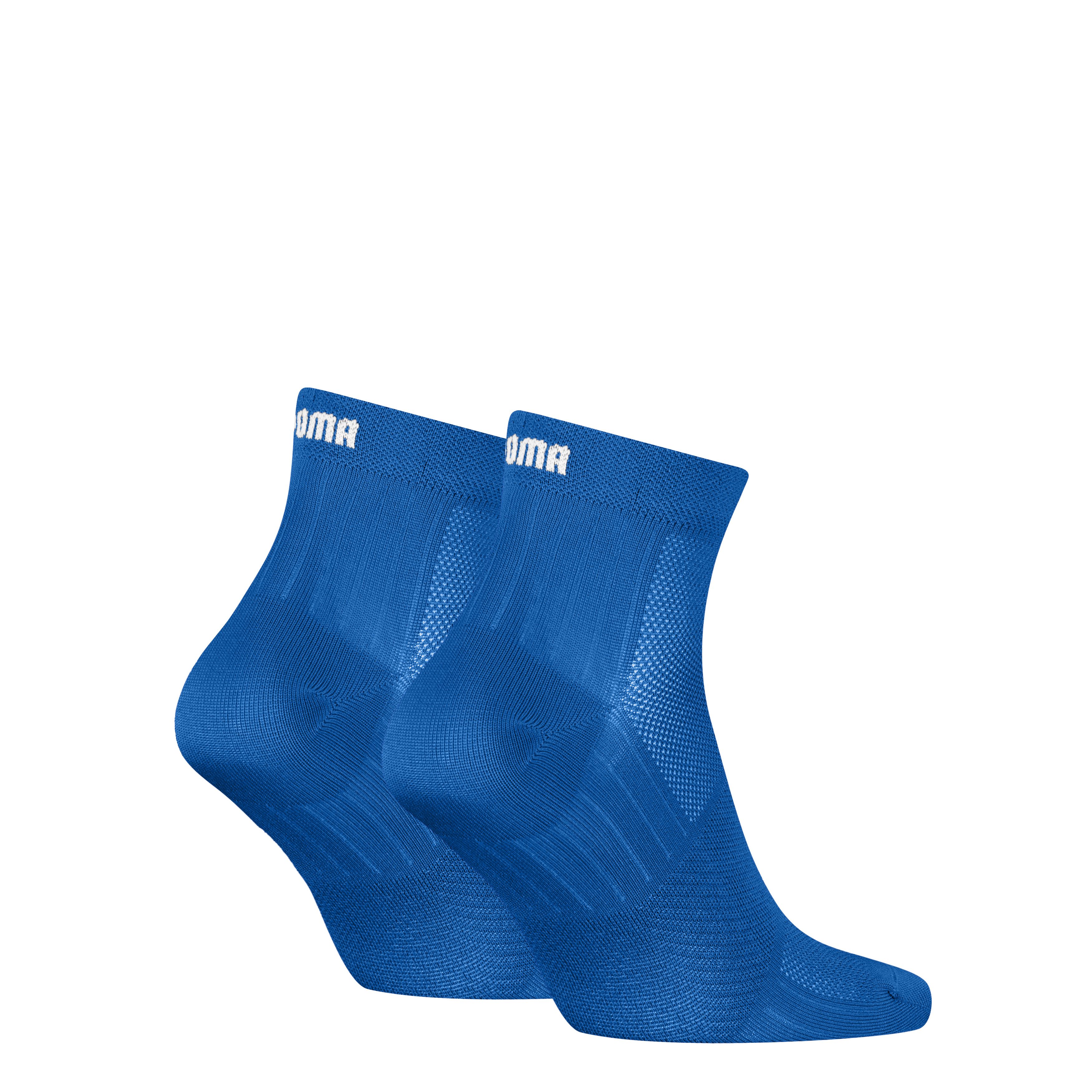 PUMA Kurzsocken PUMA UNISEX SPORT LIGHT QUARTER 2P (2 Paar) mit verstärktem Fersen- und Zehenbreich