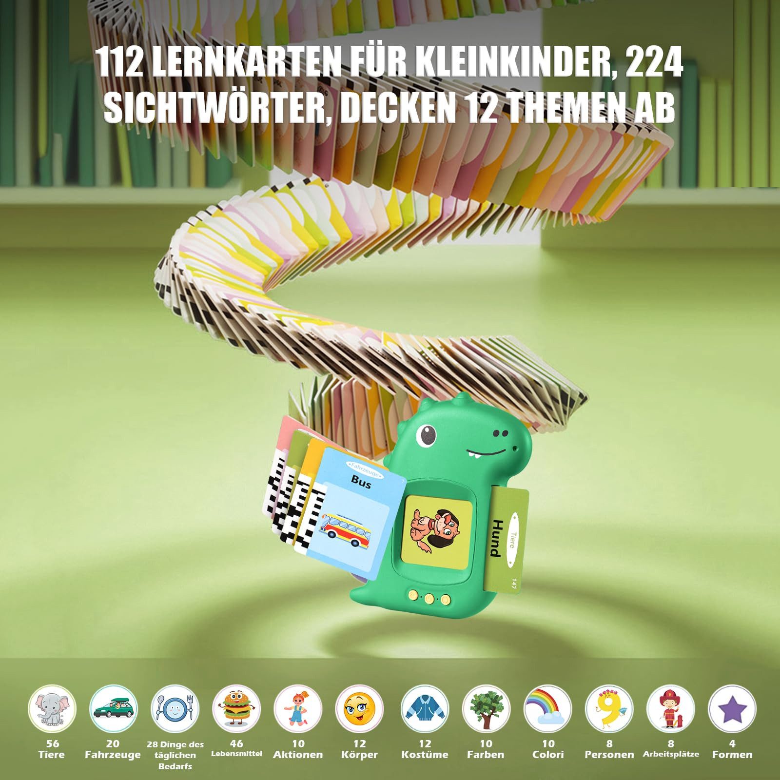 FOUORTUNATE-BEE Lernspielzeug Vokabelfreund Sprechende Lernkarten für günstig online kaufen