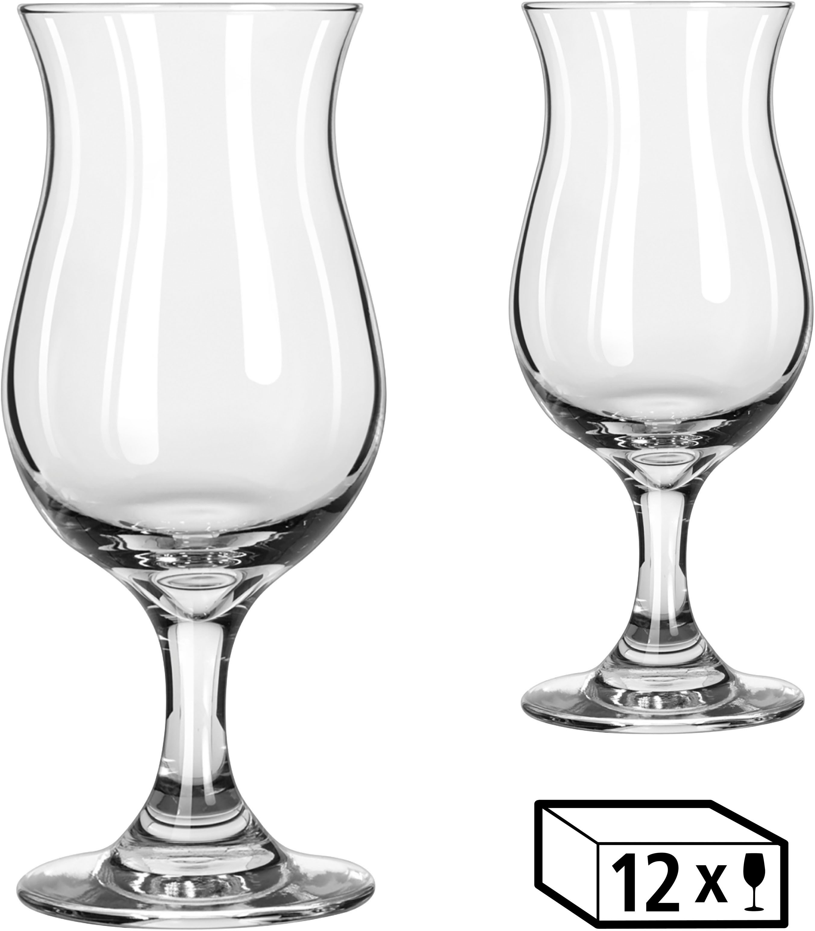 LIBBEY Cocktailglas Libbey Poco Grande Glas 12er Set -EMBASSY-, 12-tlg., Glas, hochwertig verarbeitet, im modernen Design