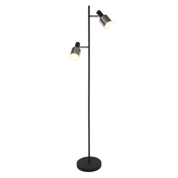 Steinhauer LIGHTING Stehlampe, Stehleuchte Standleuchte Beistelllampe Leuchte Wohnzimmer, Metall