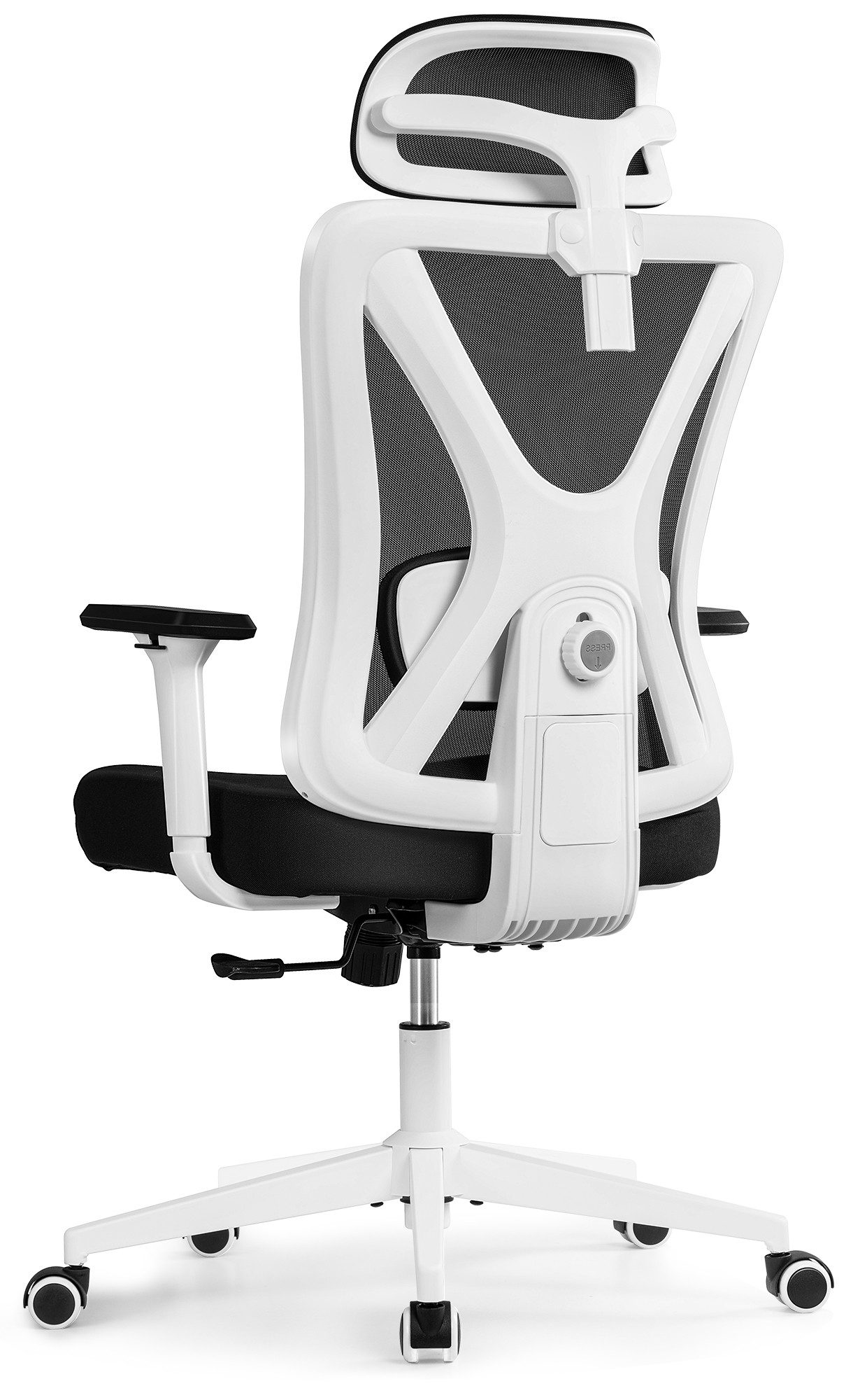 DoChair Bürostuhl Ergonomischer mit Verstellbarer Kopfstütze günstig online kaufen