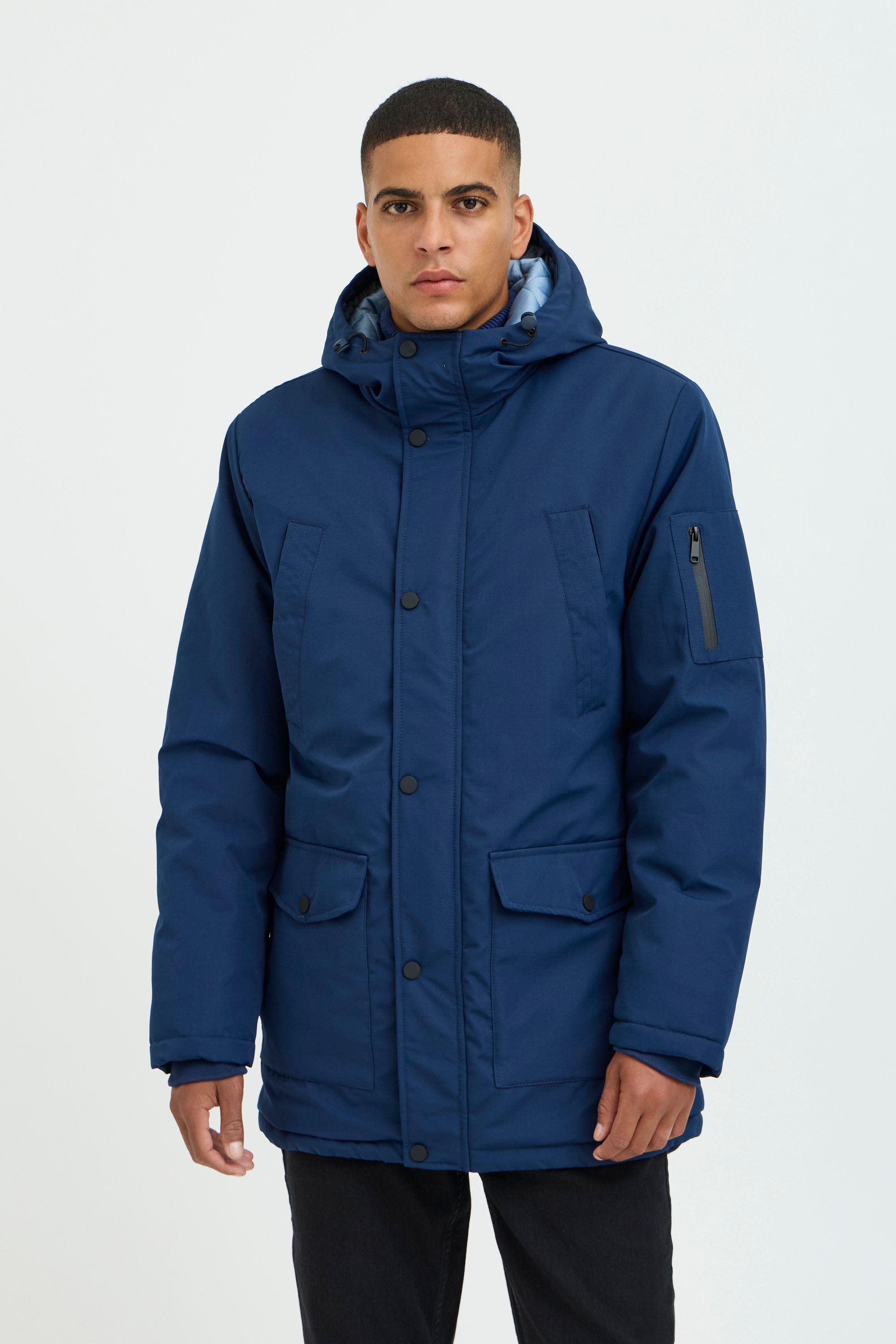 Blend Of America  Windjacken Veste imperméable à capuche boutonné et poche günstig online kaufen