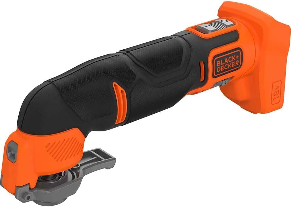 Black + Decker Akku-Multifunktionswerkzeug Akku-Multifunktions-Schwingschleifer 18V, ohne Akku, 1-St.