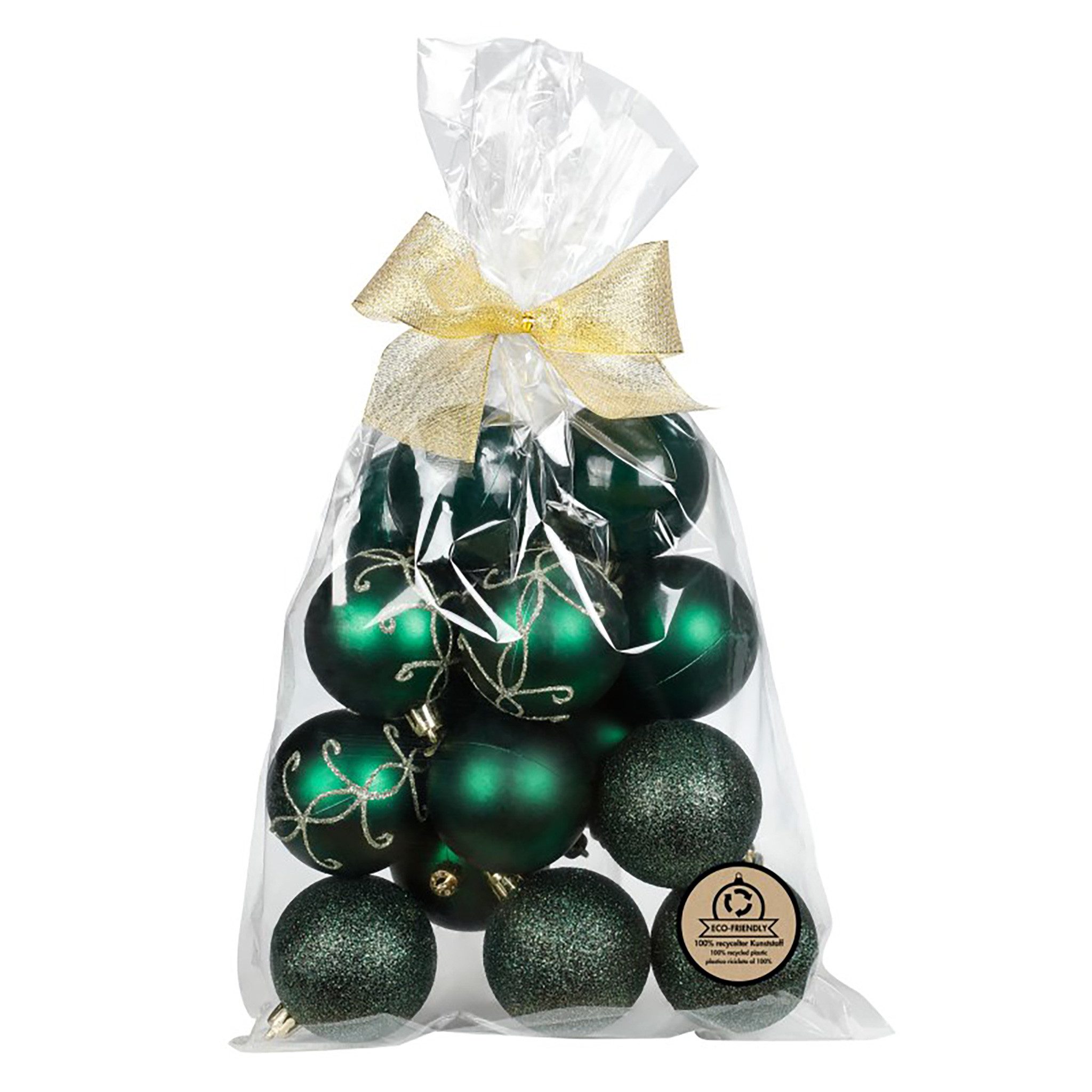 MAGIC by Inge Weihnachtsbaumkugel, Weihnachtskugeln Kunststoff 6cm mit Glit günstig online kaufen