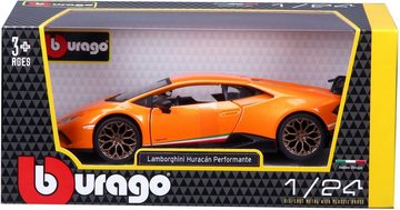 Bburago Sammlerauto Lamborghini Huracan Performate, Maßstab 1:24