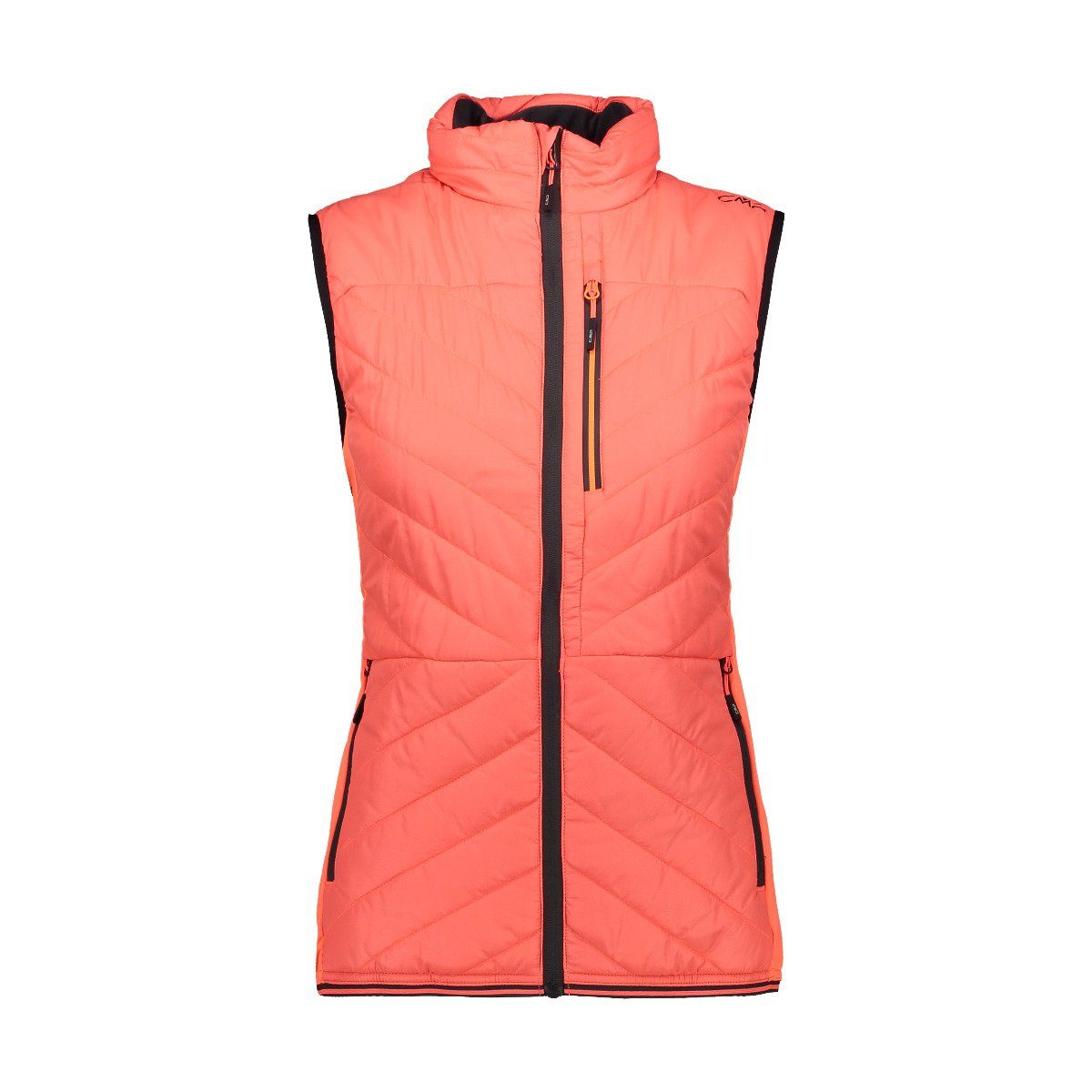 CMP Damen Weste Mit Primaloft - Leichte Outdoor Weste Schwarz