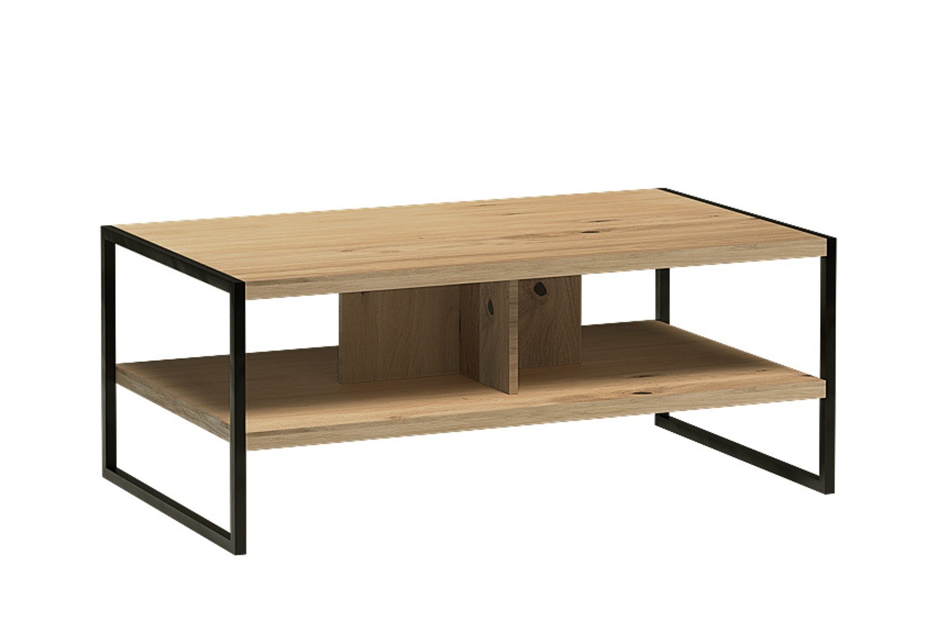 Empinio24 Couchtisch Serra, Eiche bianco Dekor, Breite 110 cm