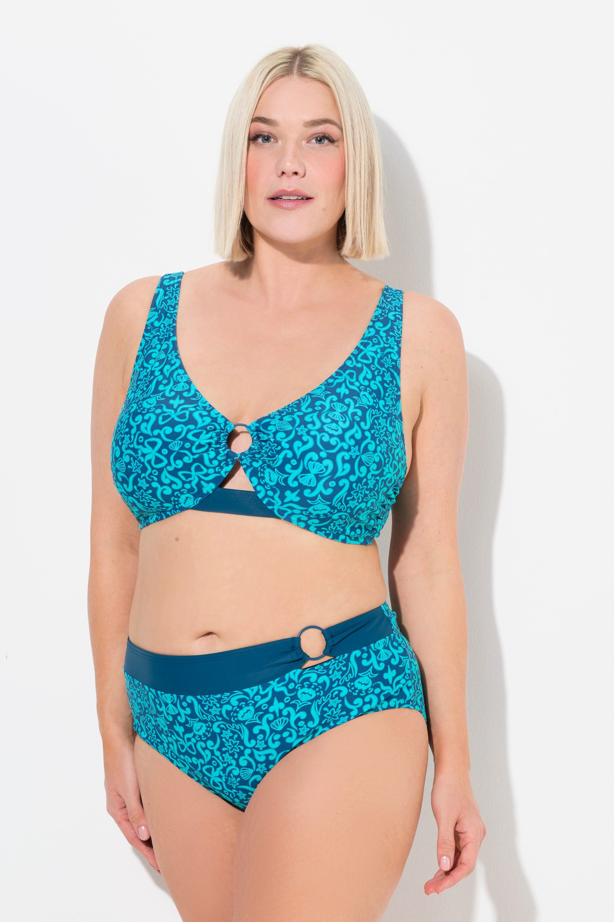 Ulla Popken Bügel-BH Bikini Paisley Softcups günstig online kaufen