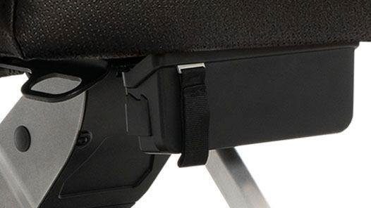 mobilis Elektrorollstuhl M45 Air, Auf Augenhöhe in Sekunden, Rollstuhl mit elektr. Hubfunktion und Licht, Fußbrett hochklappbar