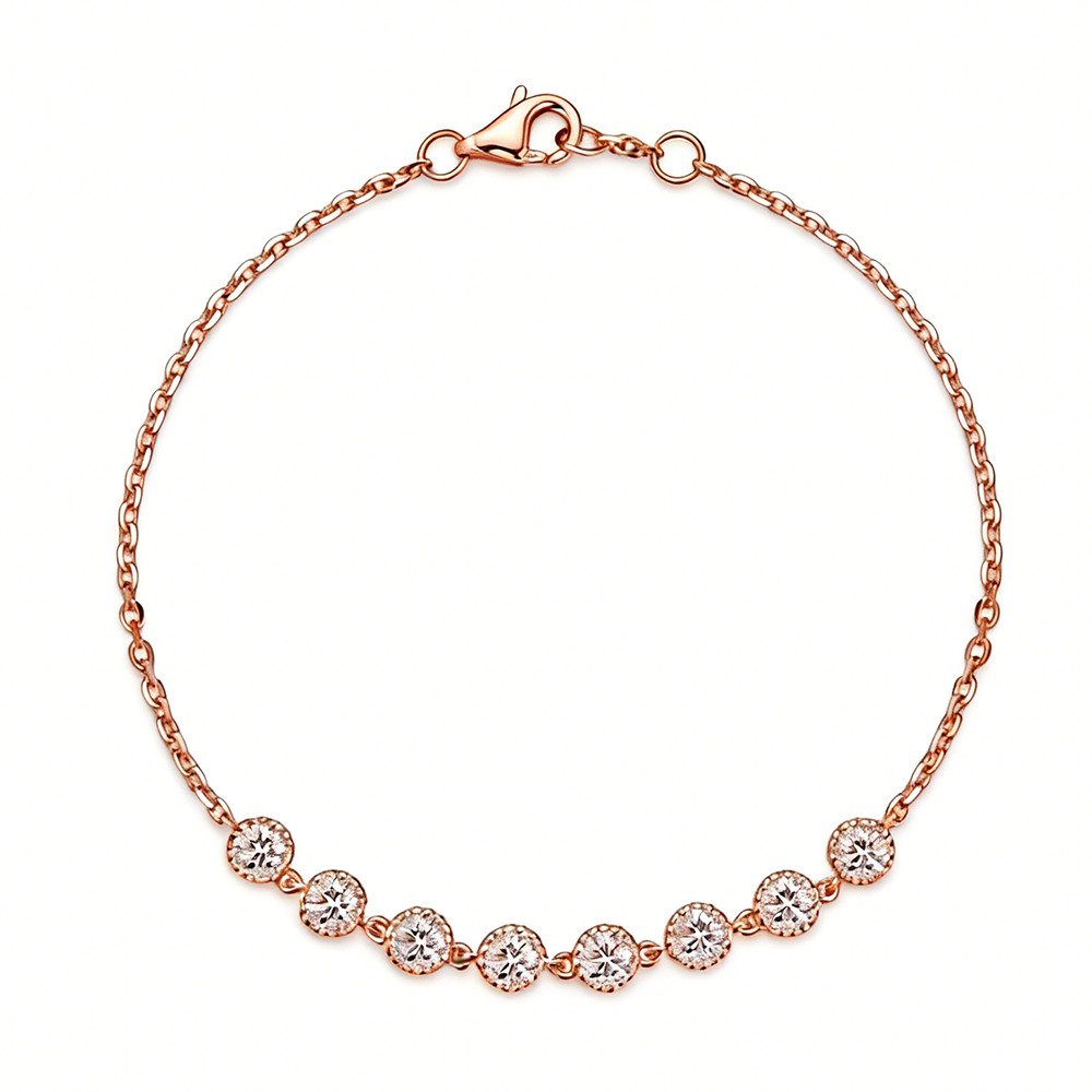 Goldarmband Bubble Armband Labordiamant 750er Gold