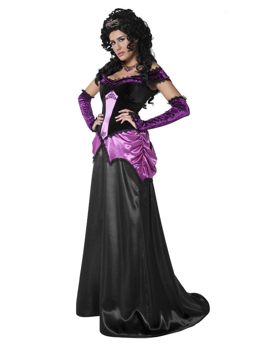 Smiffys Vampir-Kostüm Barock Vampirin - Halloween Kostüm Damen, Was gedenkt Madame heute zu speisen? Blut!