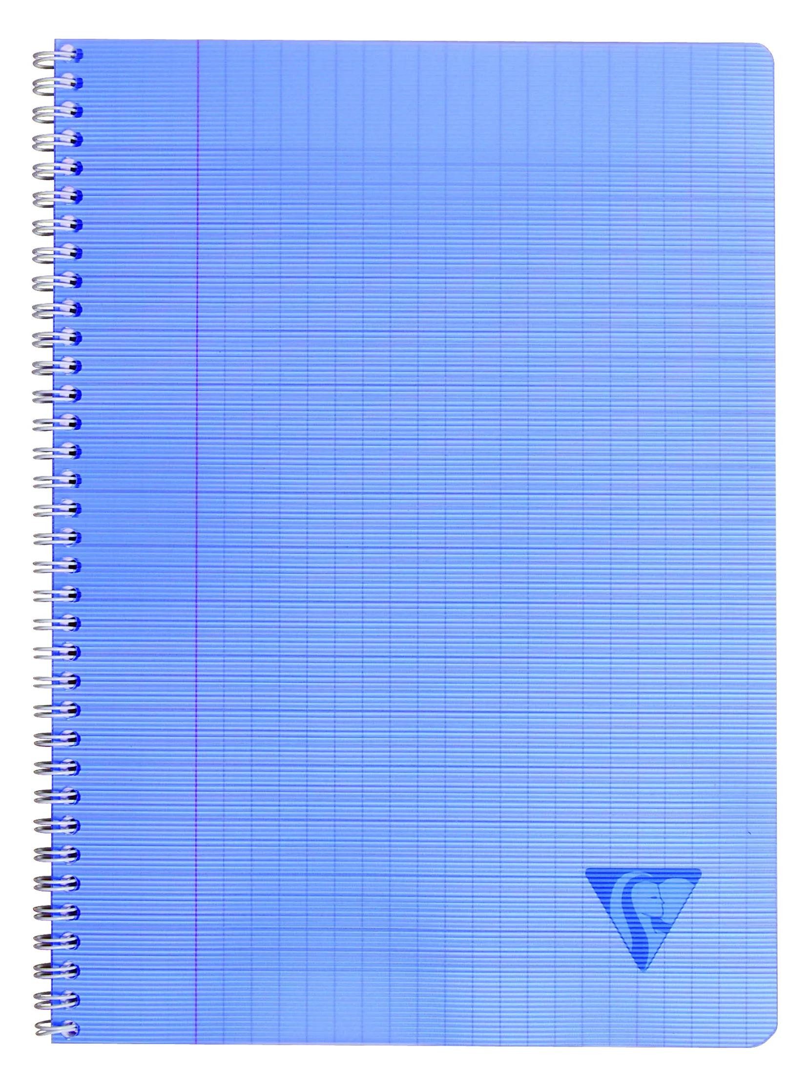Thumbnail - CLAIREFONTAINE Notizbuch 10x Doppelspiralbuch A4, 50 Blatt liniert Farben sortiert 328115C, Linicolor, Age Bag und Europ...
