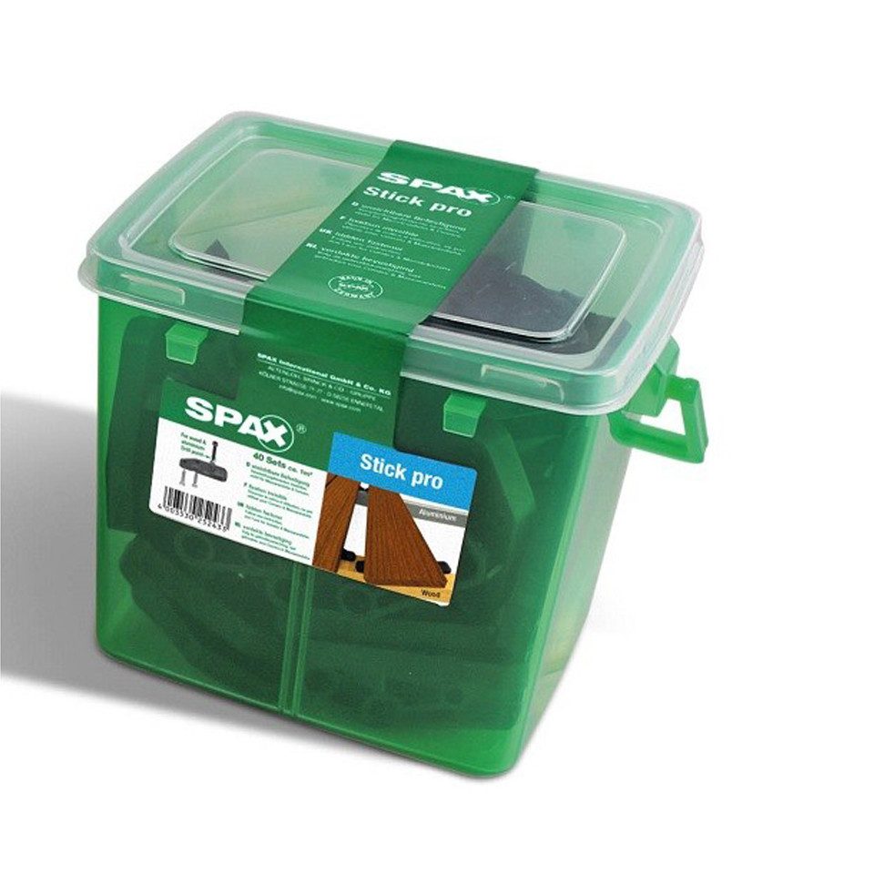 SPAX Terrassendielen SPAX Stick pro 1 m² - Verdeckte Befestigung für Terrassendielen
