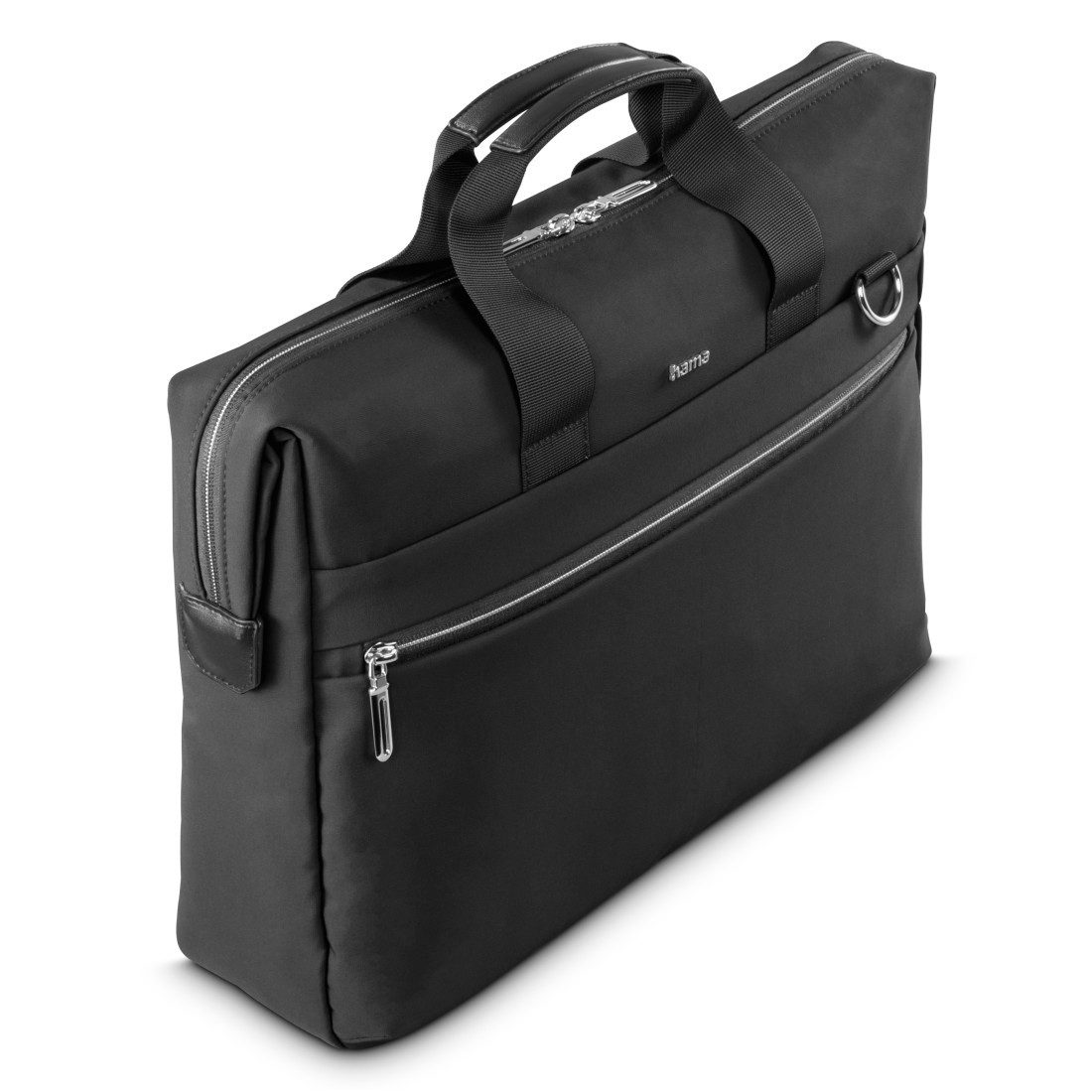 Hama Notebookrucksack Laptoptasche (40 – 41 cm (15,6 – 16,2), wasserabweisend, gepolstert), extralanger Reißverschluss
