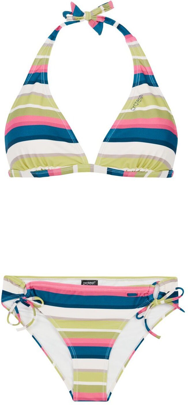 Protest Bügel-Bikini PRTKami Halter bikini C-cup SOUR GREEN