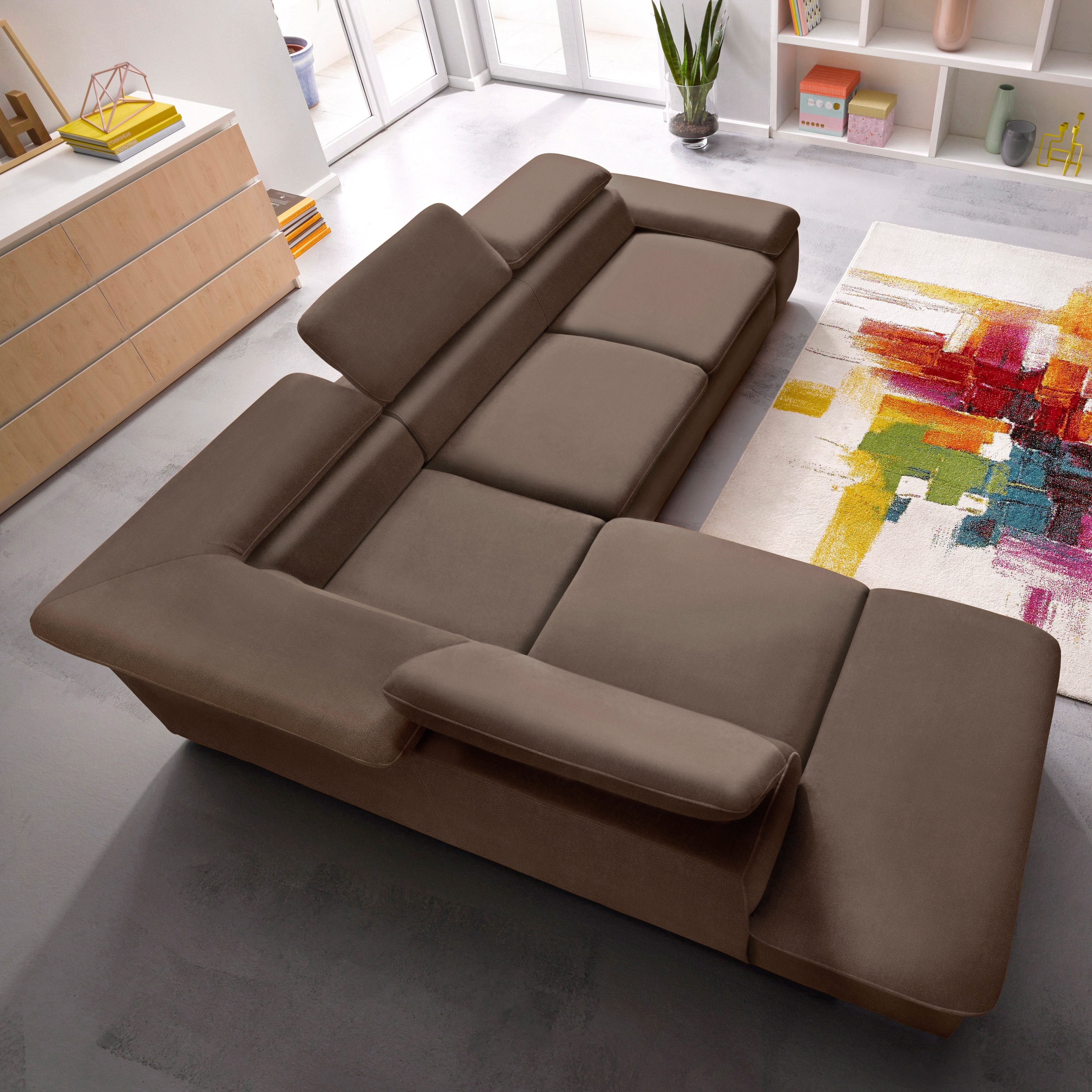 sit&more Ecksofa Alcatraz L-Form, wahlweise mit Bettfunktion