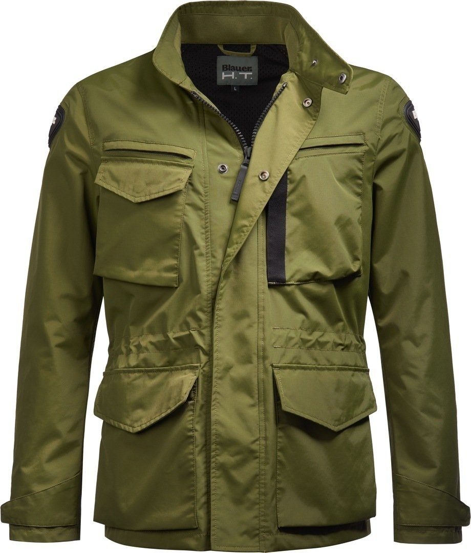 Blauer Motorradjacke Ethan Motorrad Textiljacke wasserdicht