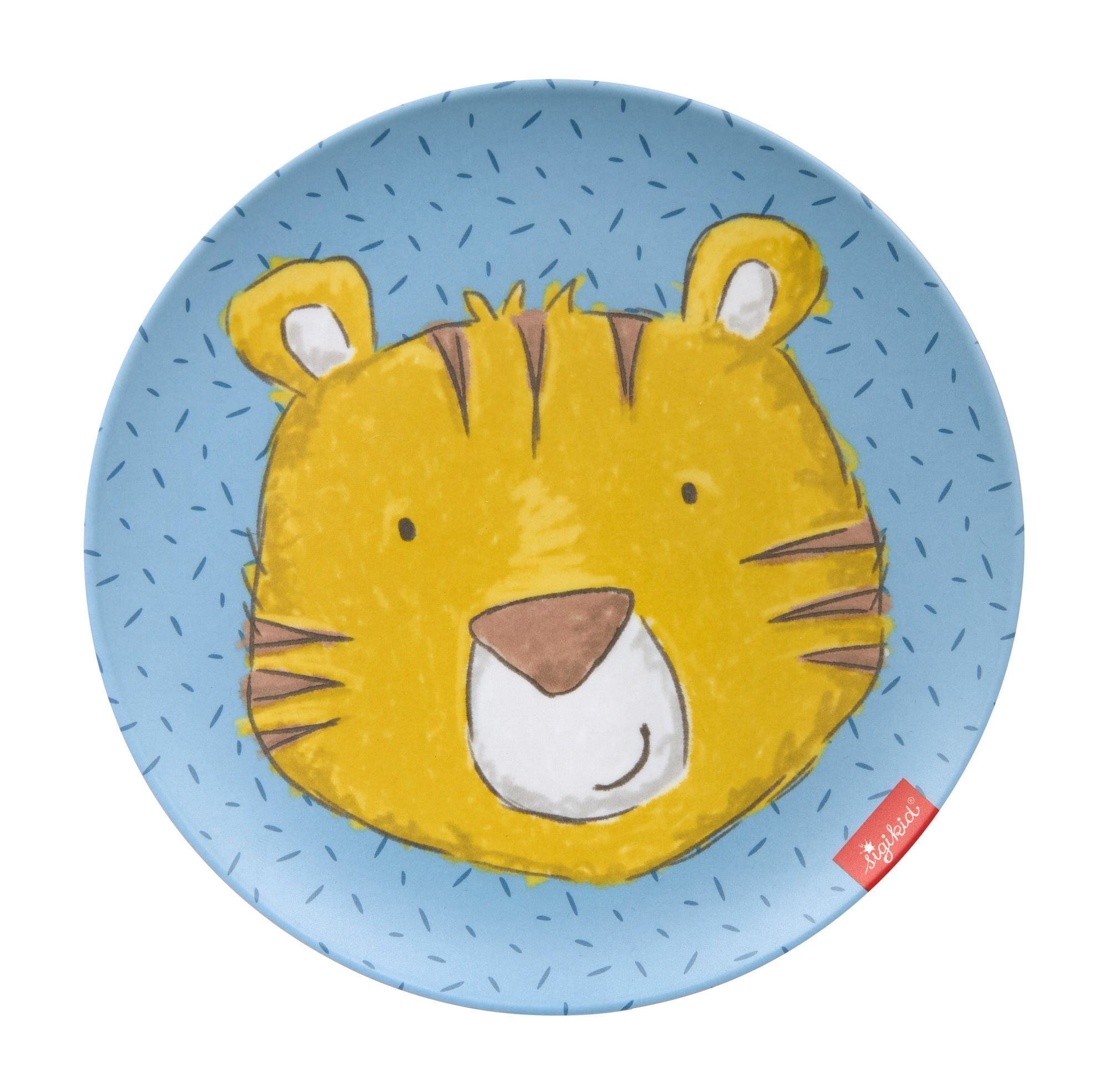 Sigikid Тарелки Sigikid Тарелки aus Melamin Melaminteller Kinderteller Tiger