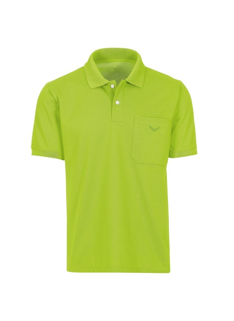 Trigema Poloshirt TRIGEMA Polohemd mit Brusttasche (1-tlg) günstig online kaufen