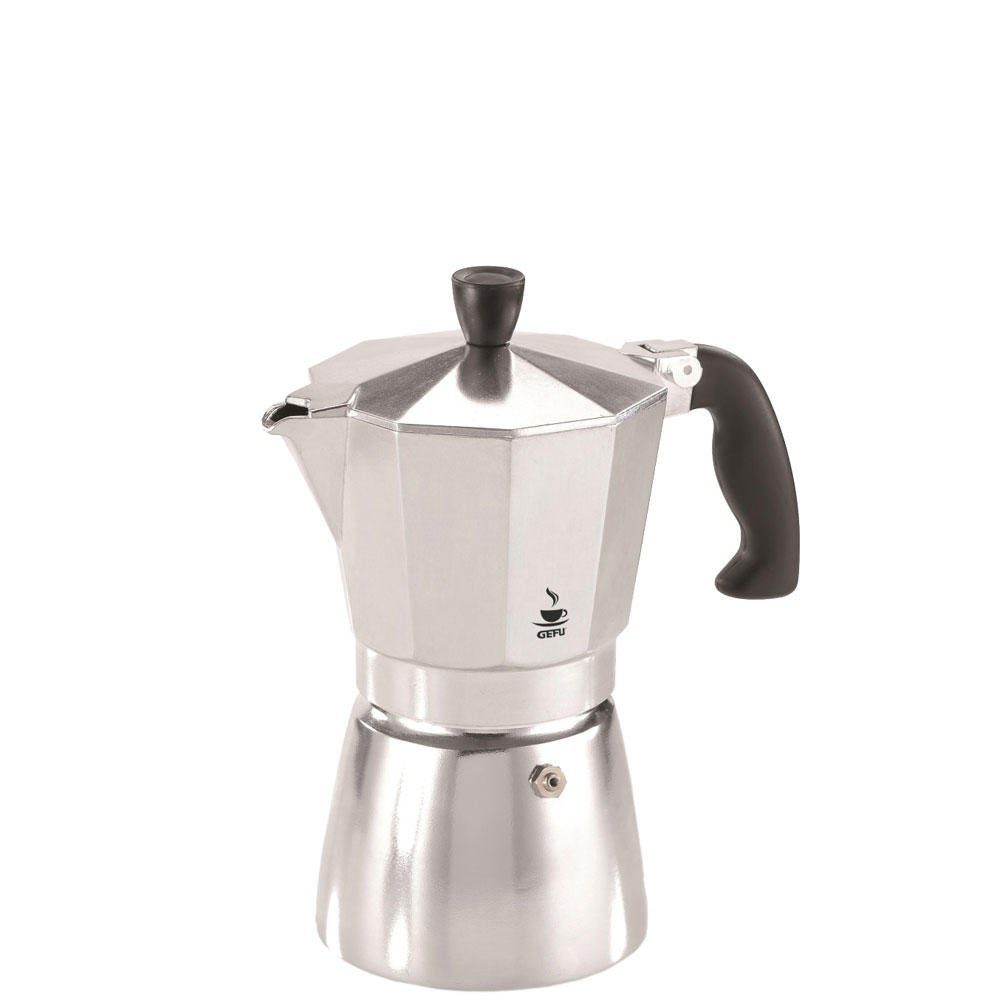 Espressokocher Lucino für 3 Kaffeekanne GEFU Tassen