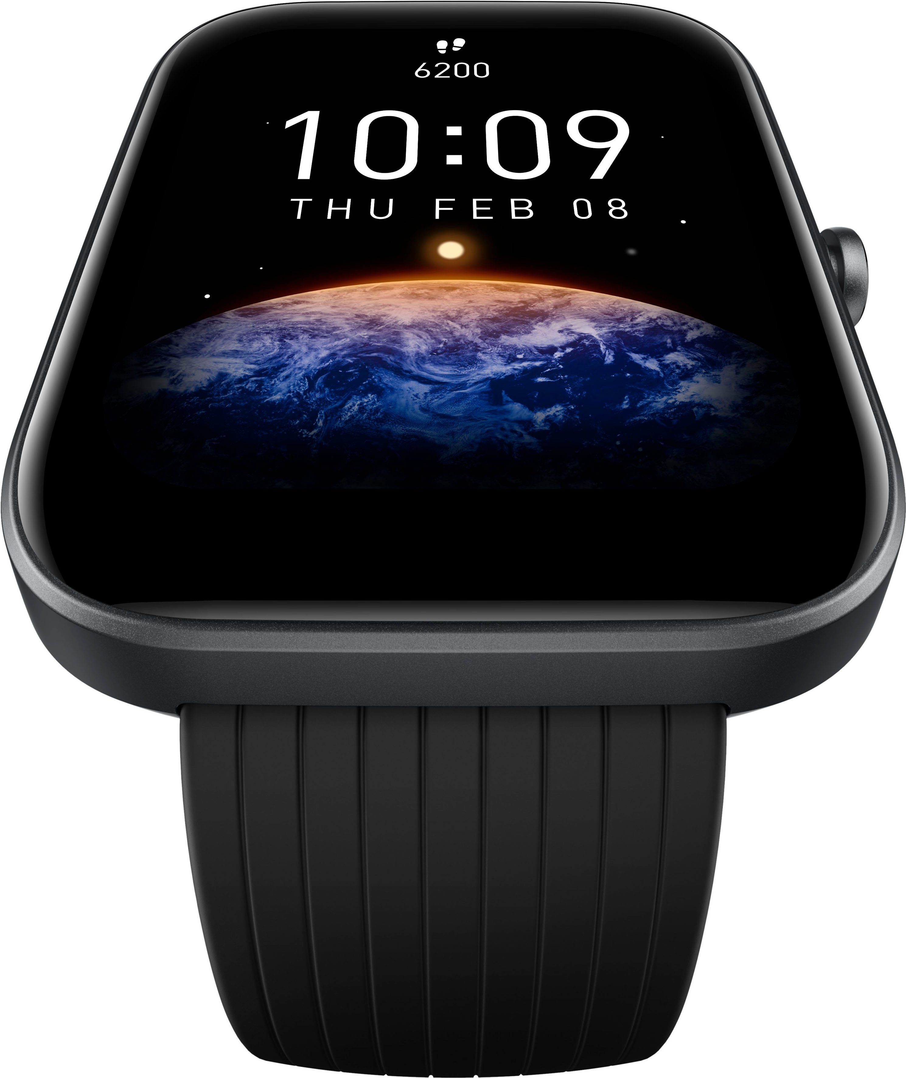 3 Pro cm/1,69 Bip (4,29 Smartwatch 1-tlg. OS), Black | Amazfit Amazfit Zoll, schwarz