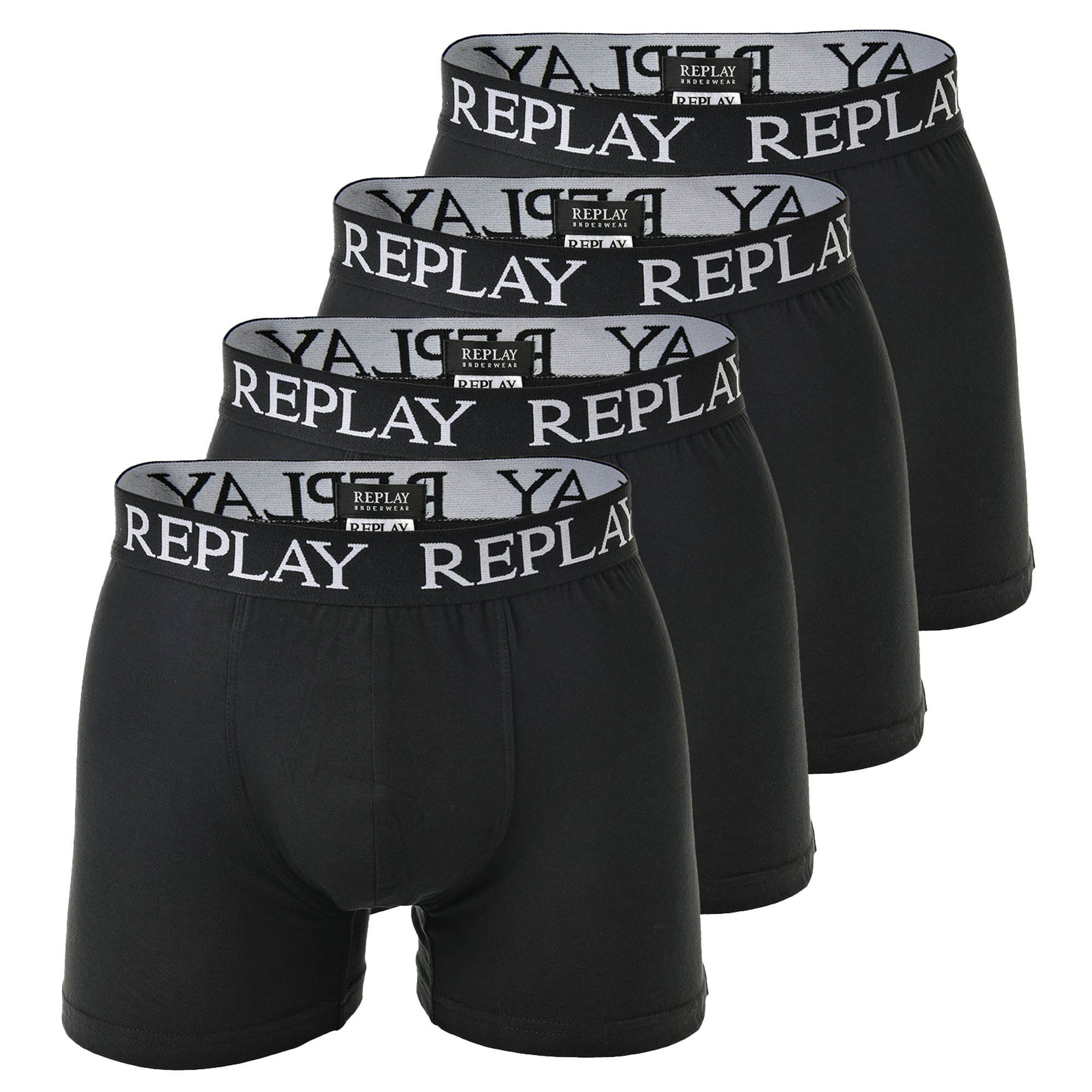 Boxer Herren Boxershort 4er Pack Baumwolle