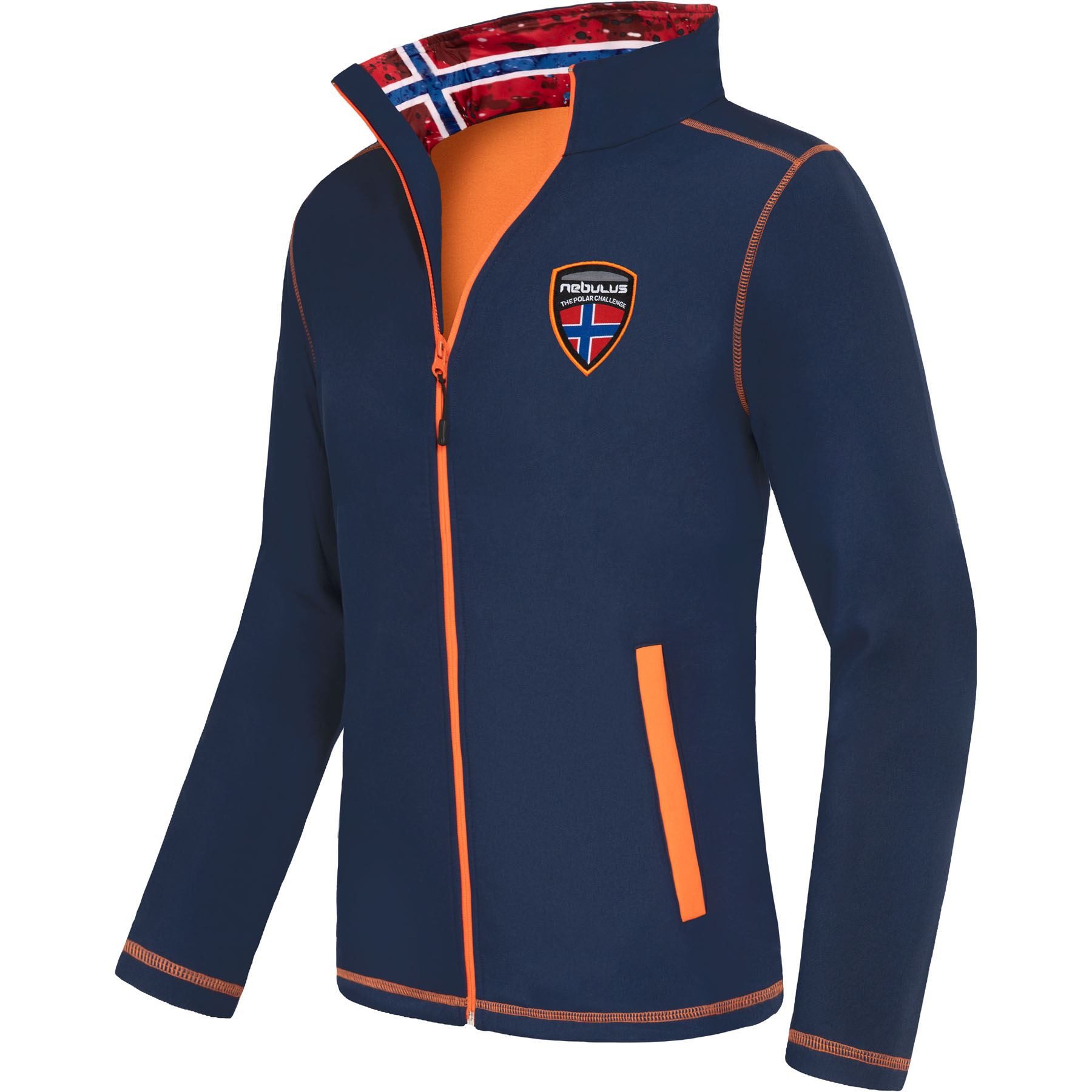 Nebulus Softshelljacke MARQUES, P5546 - Herren, navy-orange, XL