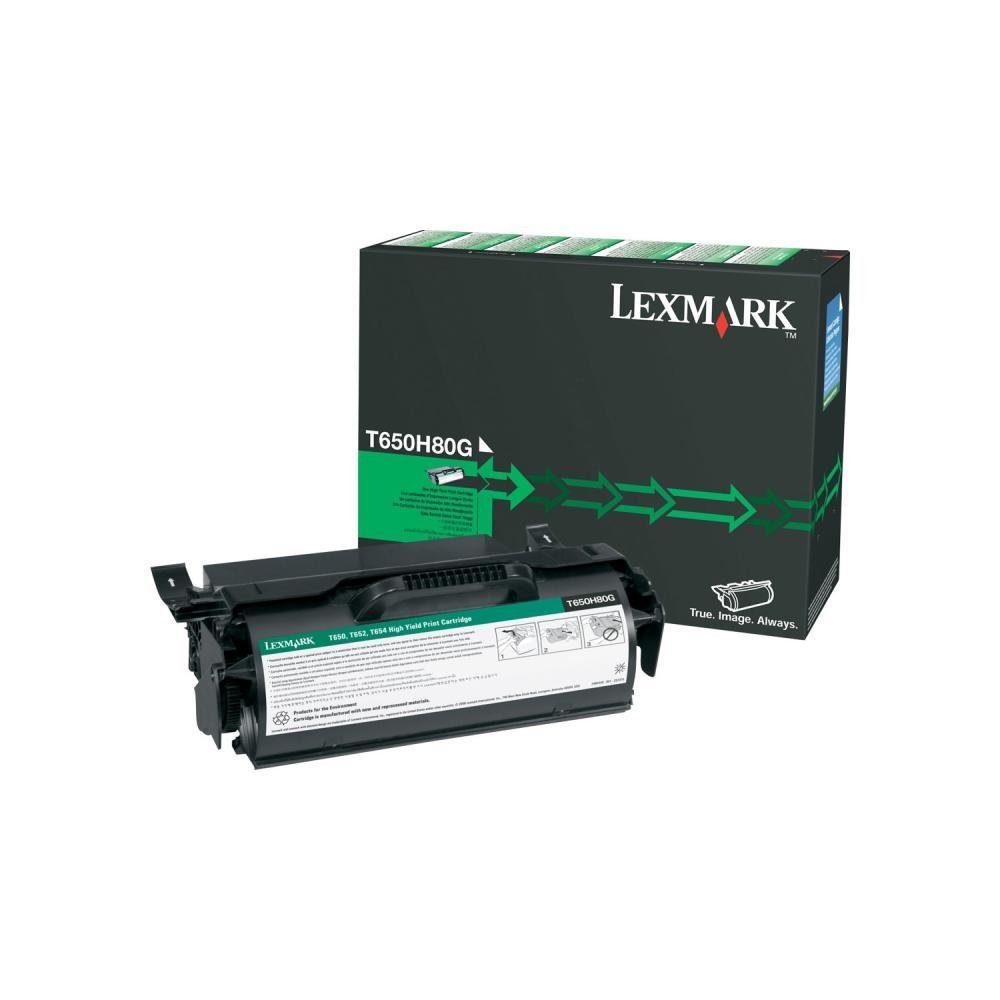 Lexmark Tonerpatrone T650H80G Toner schwarz