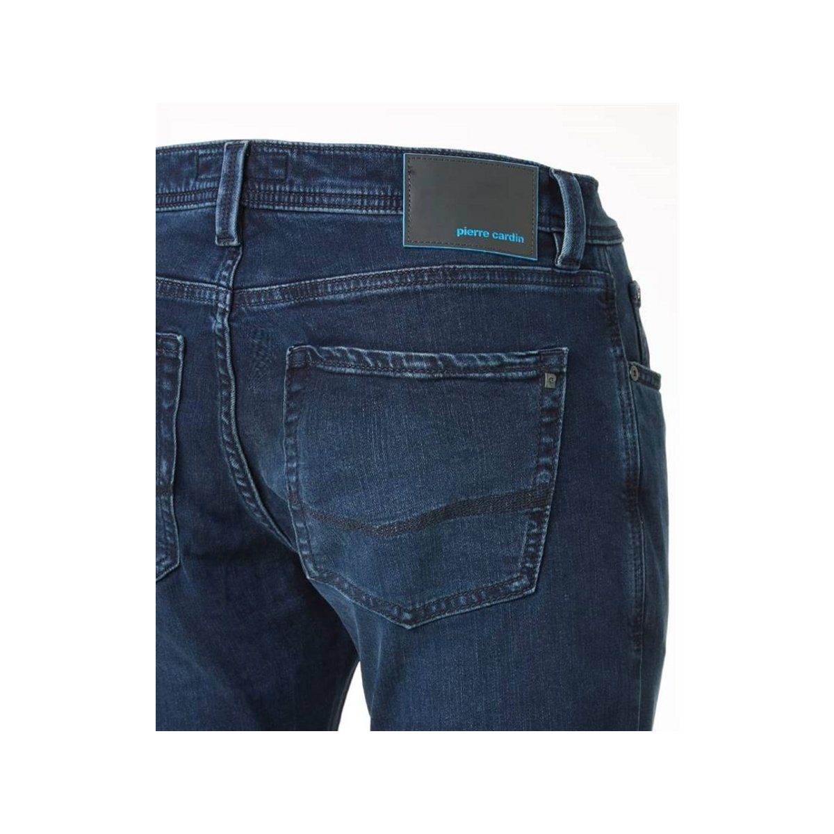 Cardin 5-Pocket-Jeans (1-tlg) Pierre uni