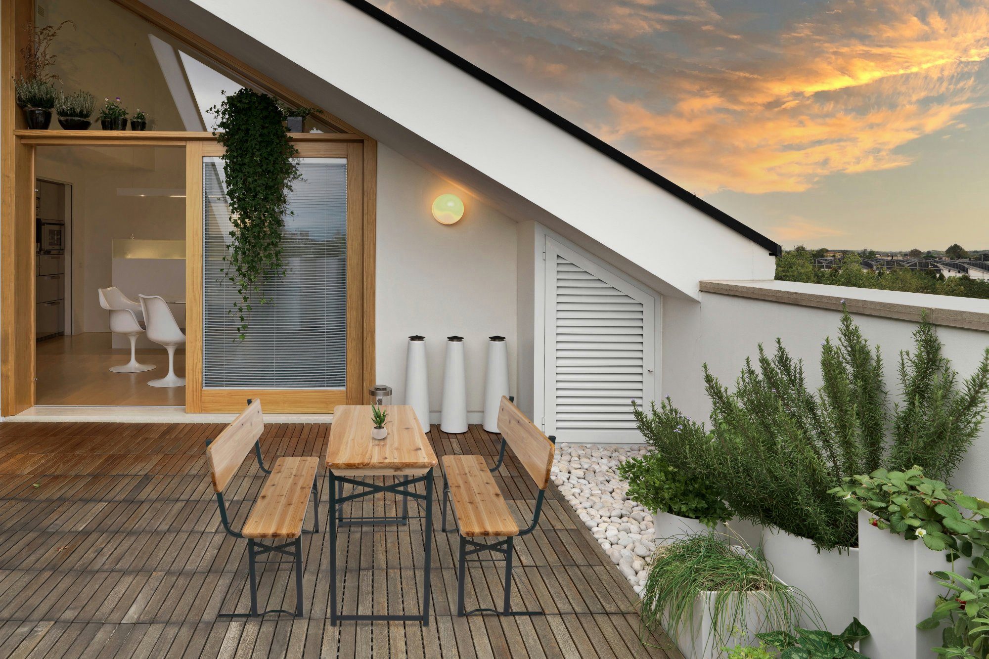 Stagecaptain Bierzeltgarnitur "Hirschgarten" kurzer Bierzelttisch 119 cm, ( günstig online kaufen