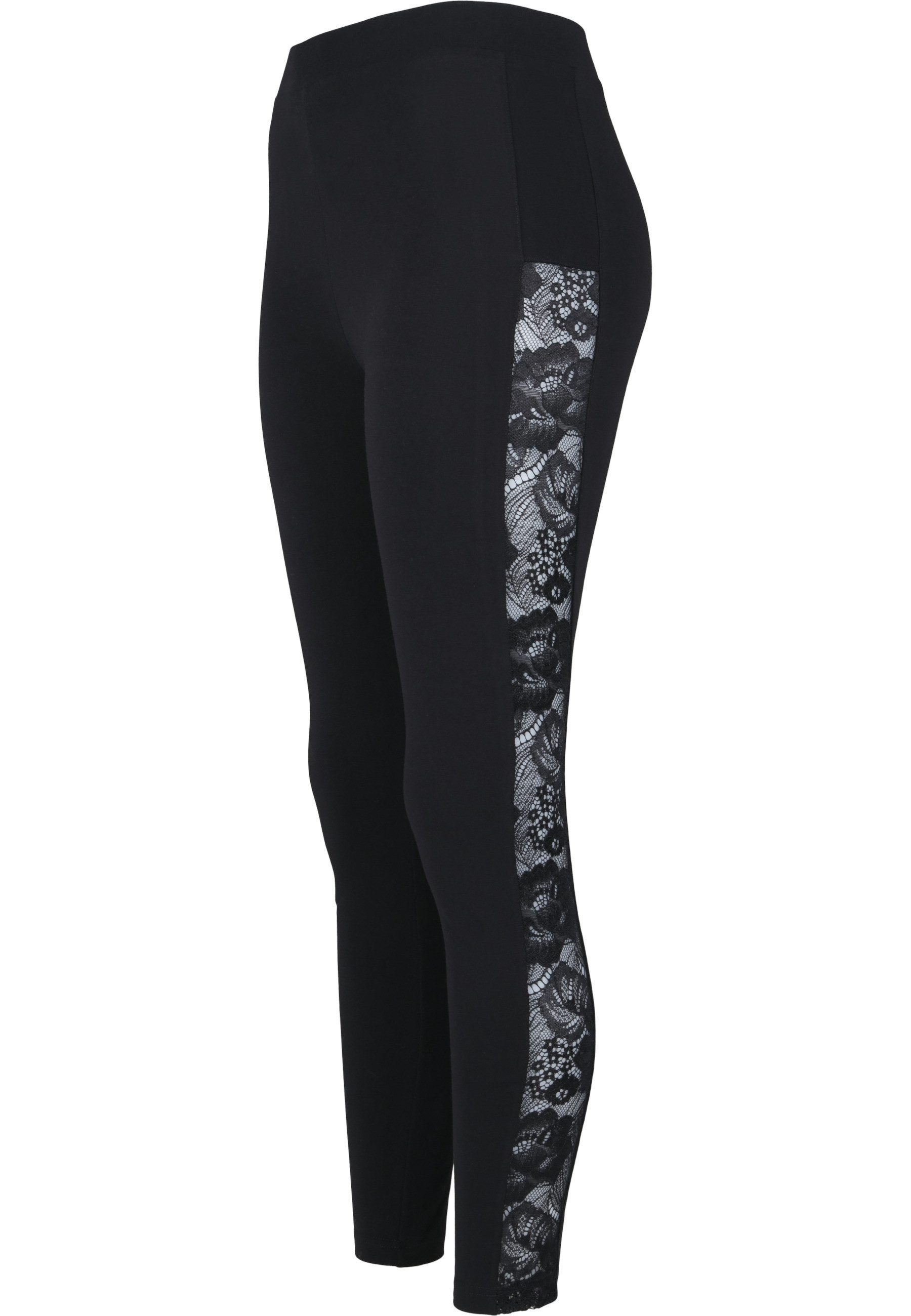Leggings Urban Classics Damen Ladies Lace Striped Leggings