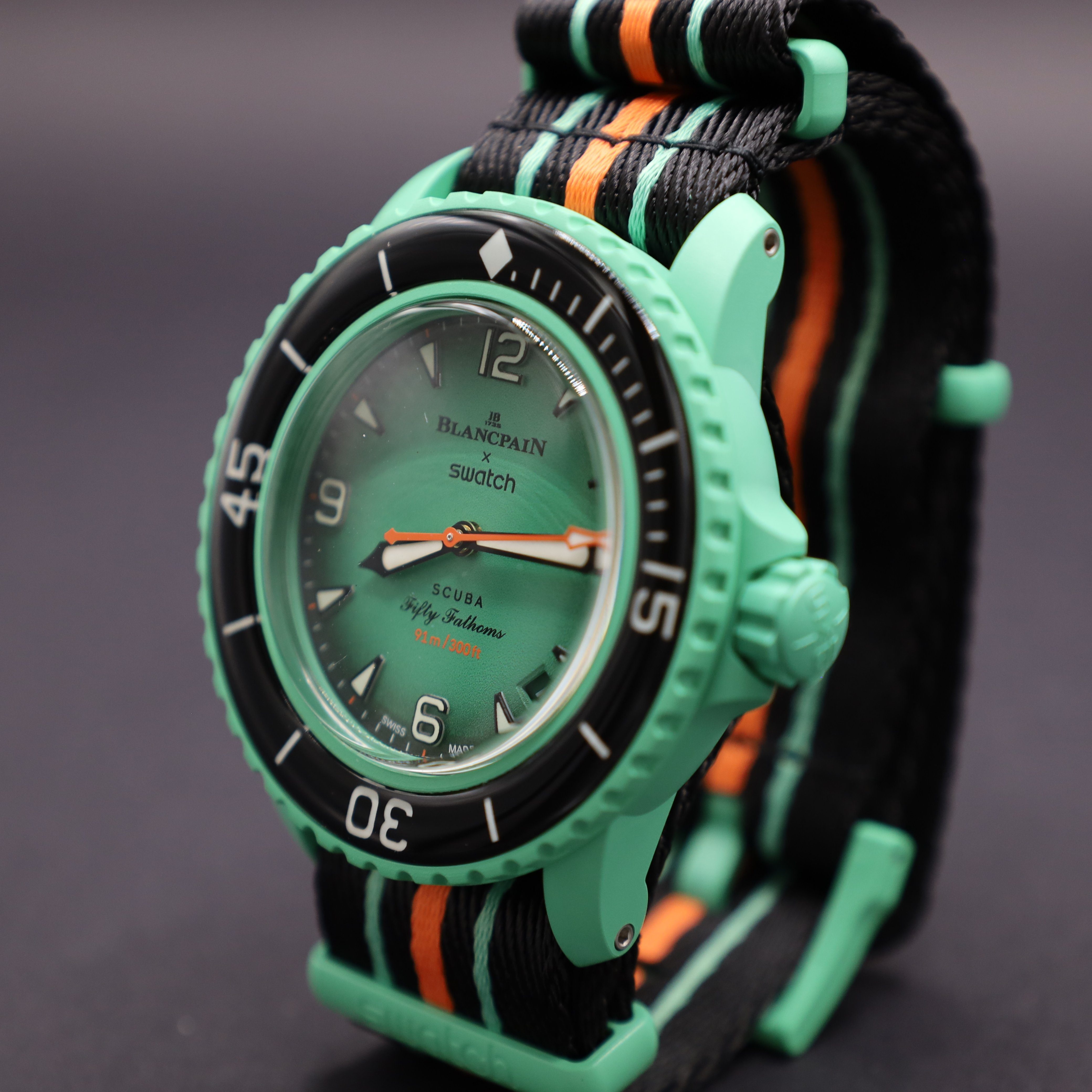 Swatch Automatikuhr Swatch X Blancpain Indian günstig online kaufen