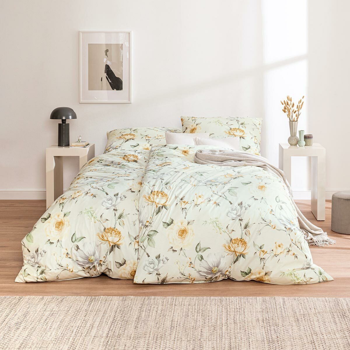 Estella Bettwäsche Estella Interlock Jersey Bettwäsche Penelope 6943-220 ecrue 135x200, 2 teilig