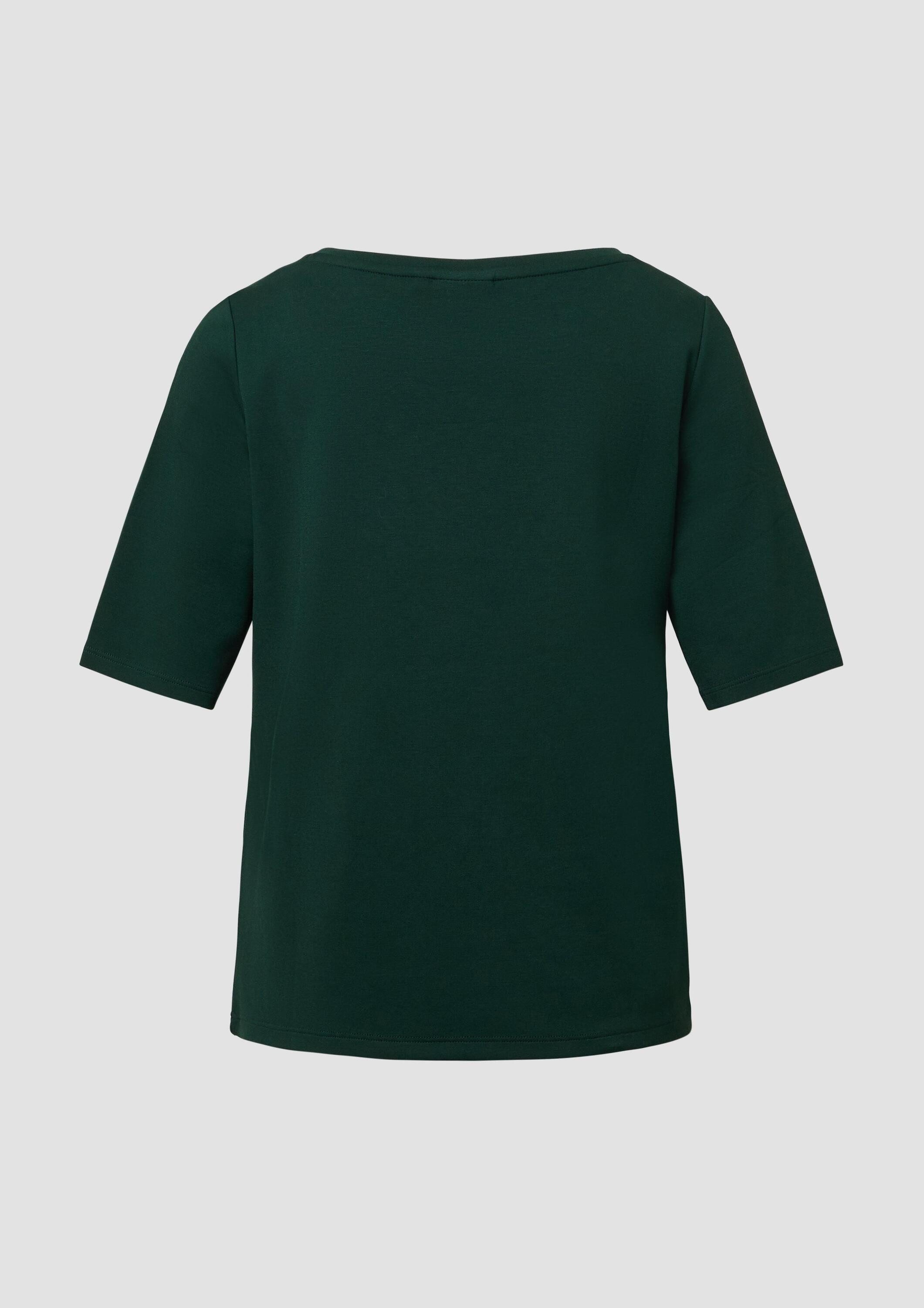 s.Oliver Kurzarmshirt T-Shirt Viskose-T-Shirt im Relaxed günstig online kaufen