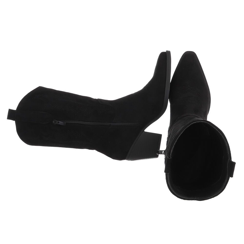 Ital-Design Stilvolle Damenstiefel aus hochwertigem Material günstig online kaufen