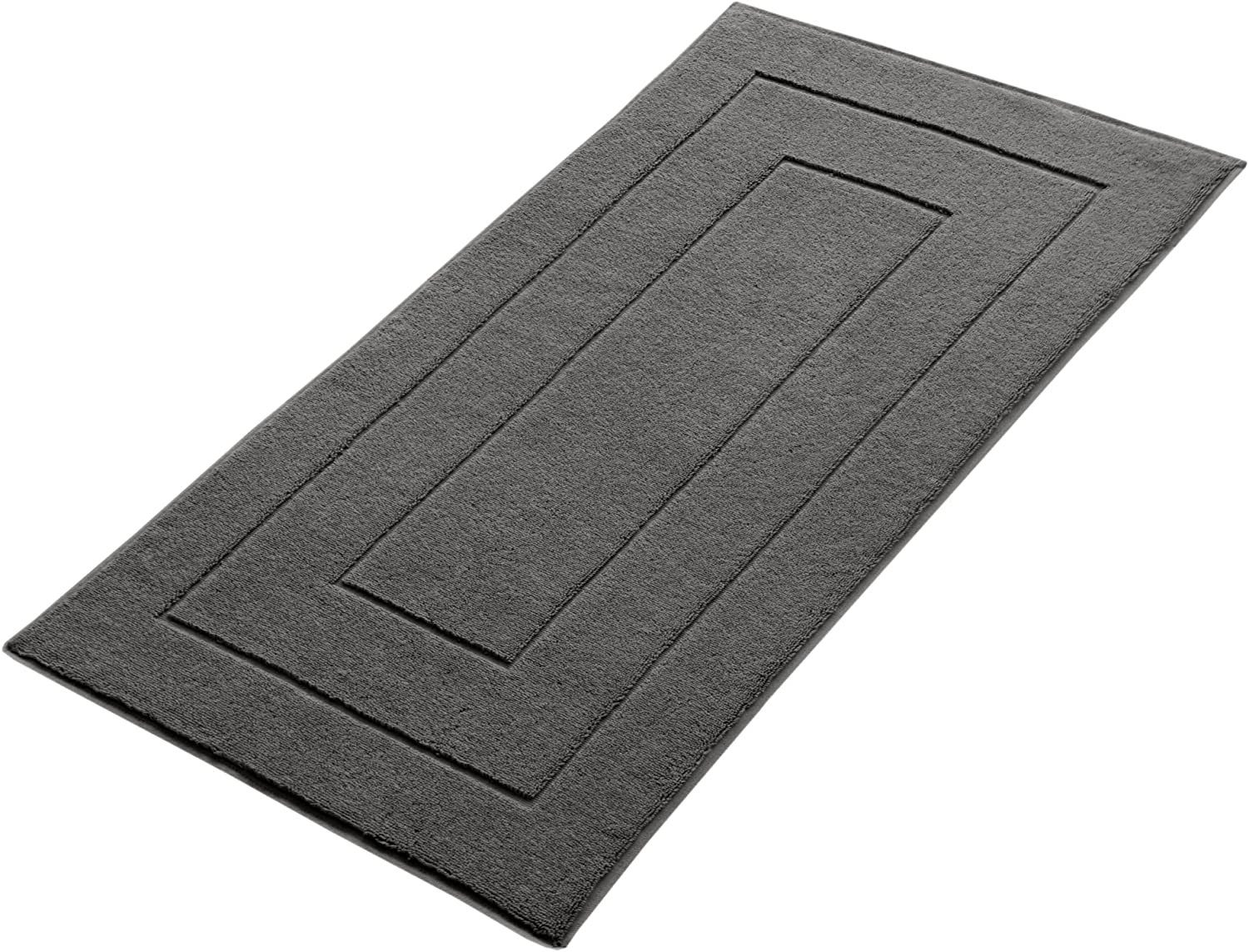 Lashuma Badematte London, Höhe 5 mm, schnell trocknend, Frottee, rechteckig günstig online kaufen