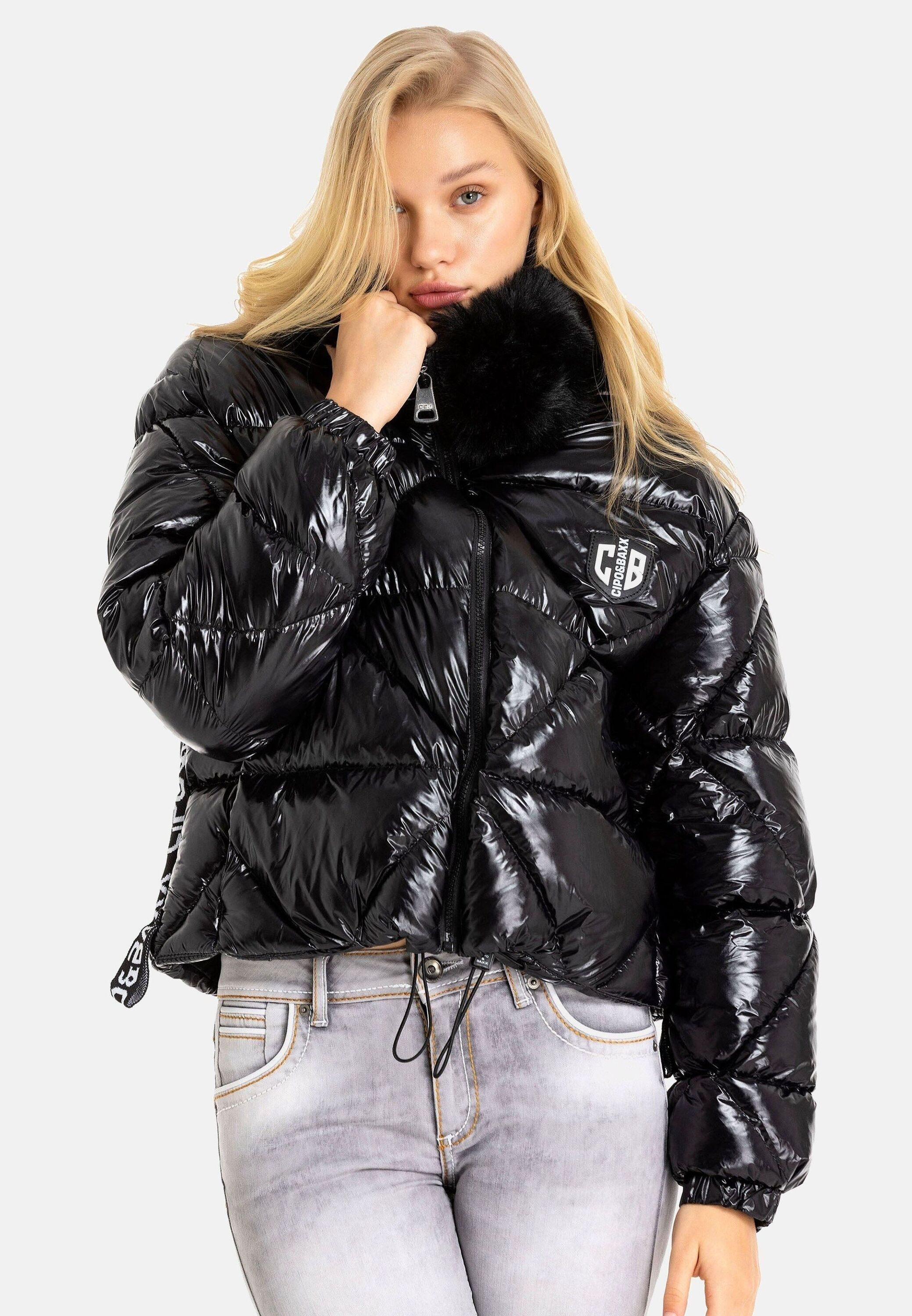 Cipo & Baxx Winterjacke Jacken mit Kunstfellkragen, WM134 günstig online kaufen