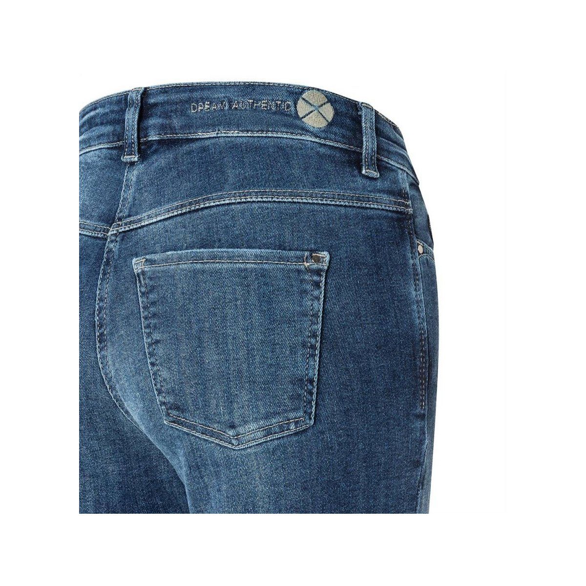 blau 5-Pocket-Jeans (1-tlg) MAC