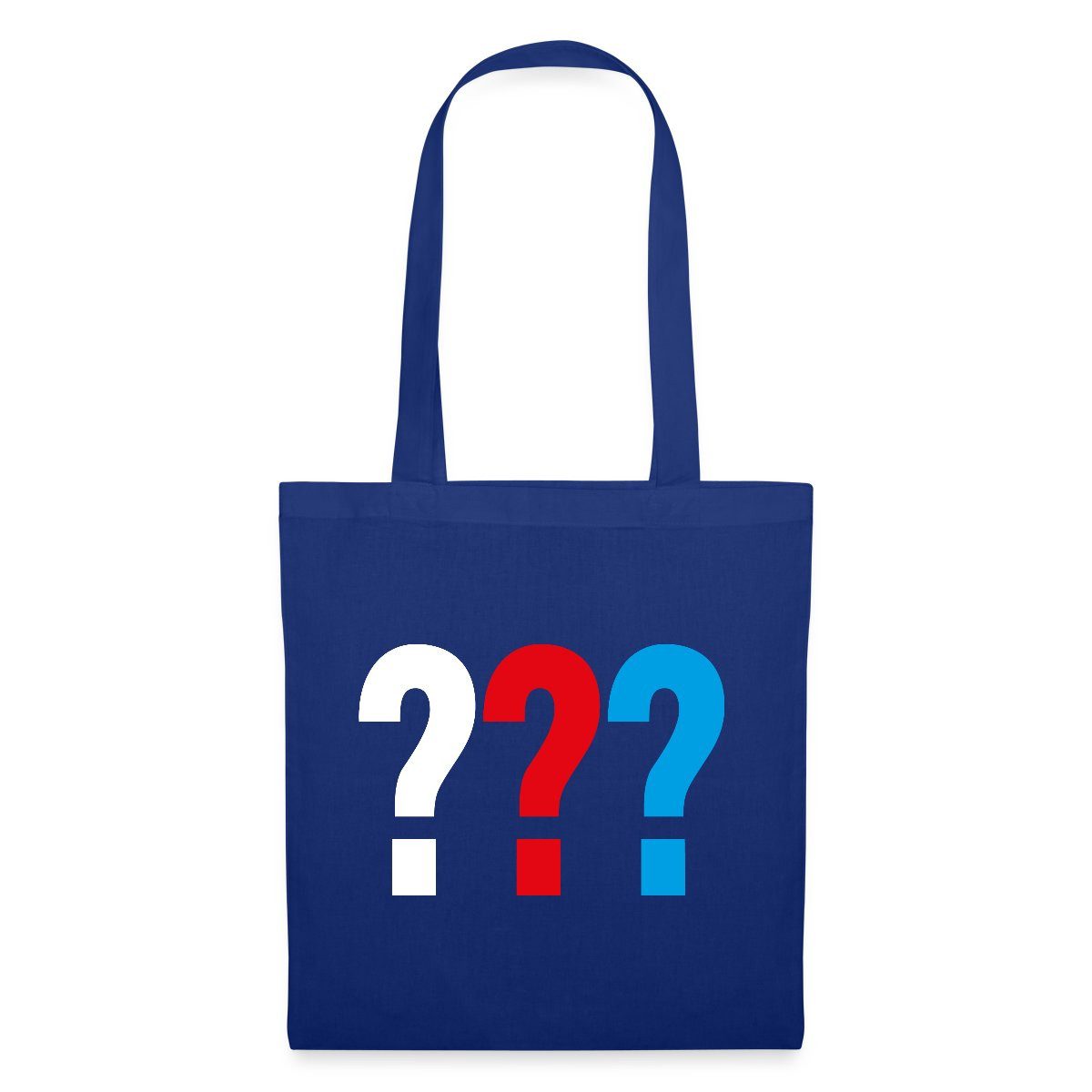 Henkeltasche Die Drei Fragezeichen Logo Stoffbeutel