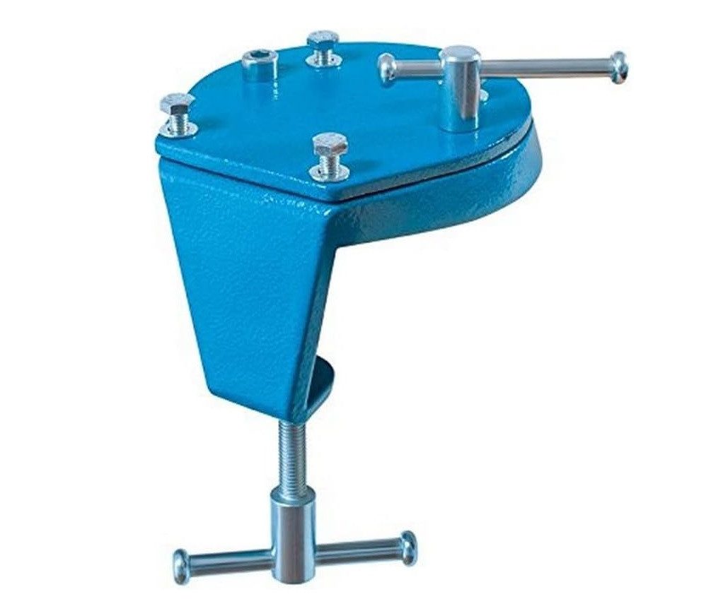 Brockhaus Heuer Drehteller HEUER Drehteller 2 in 1, flexible Befestigung, zu Schraubstock 120 mm