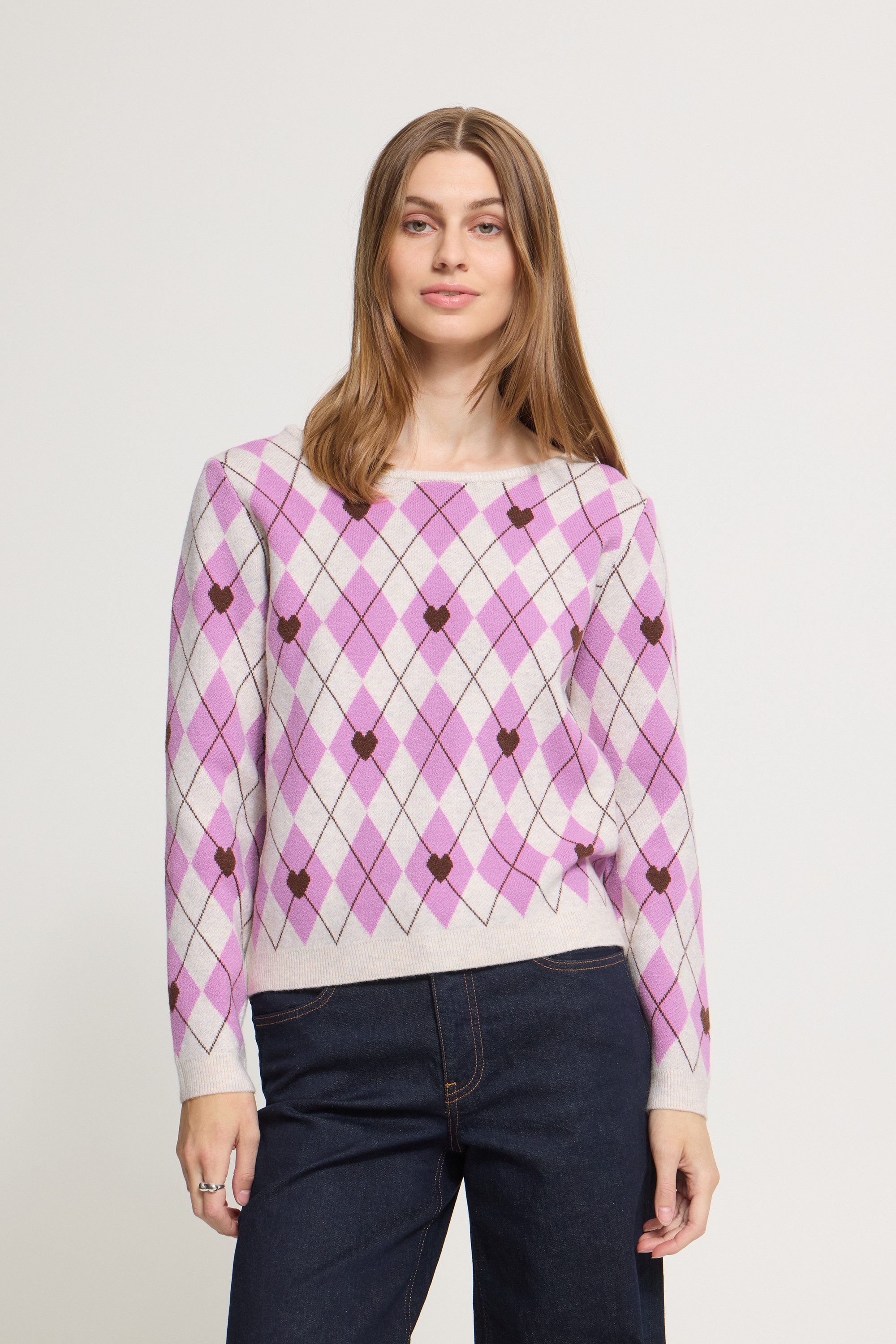 ICHI Strickpullover Langarm IHBRIELLE