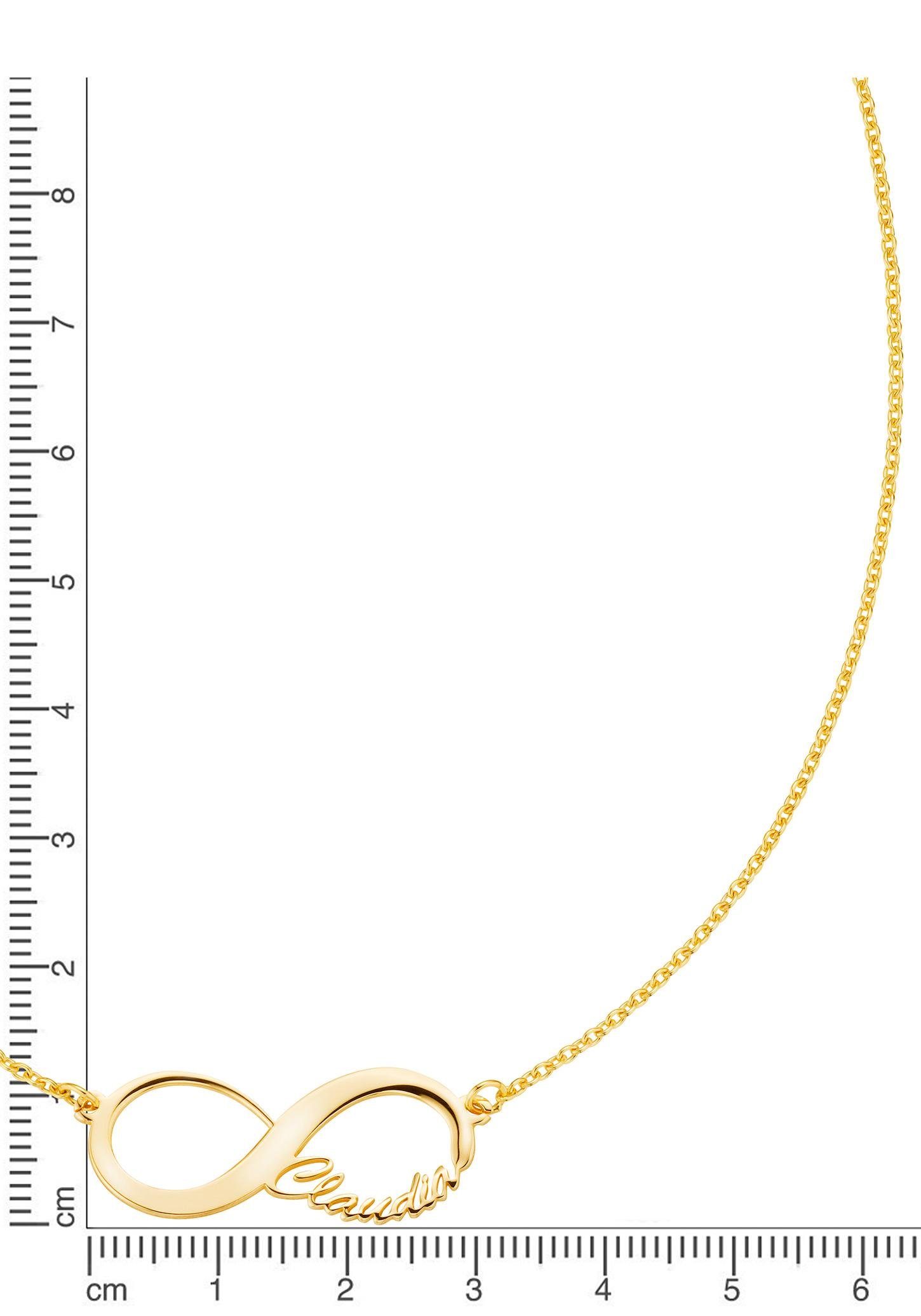Firetti Namenskette Schmuck Geschenk Silber 925 Halskette mit deinem Namen