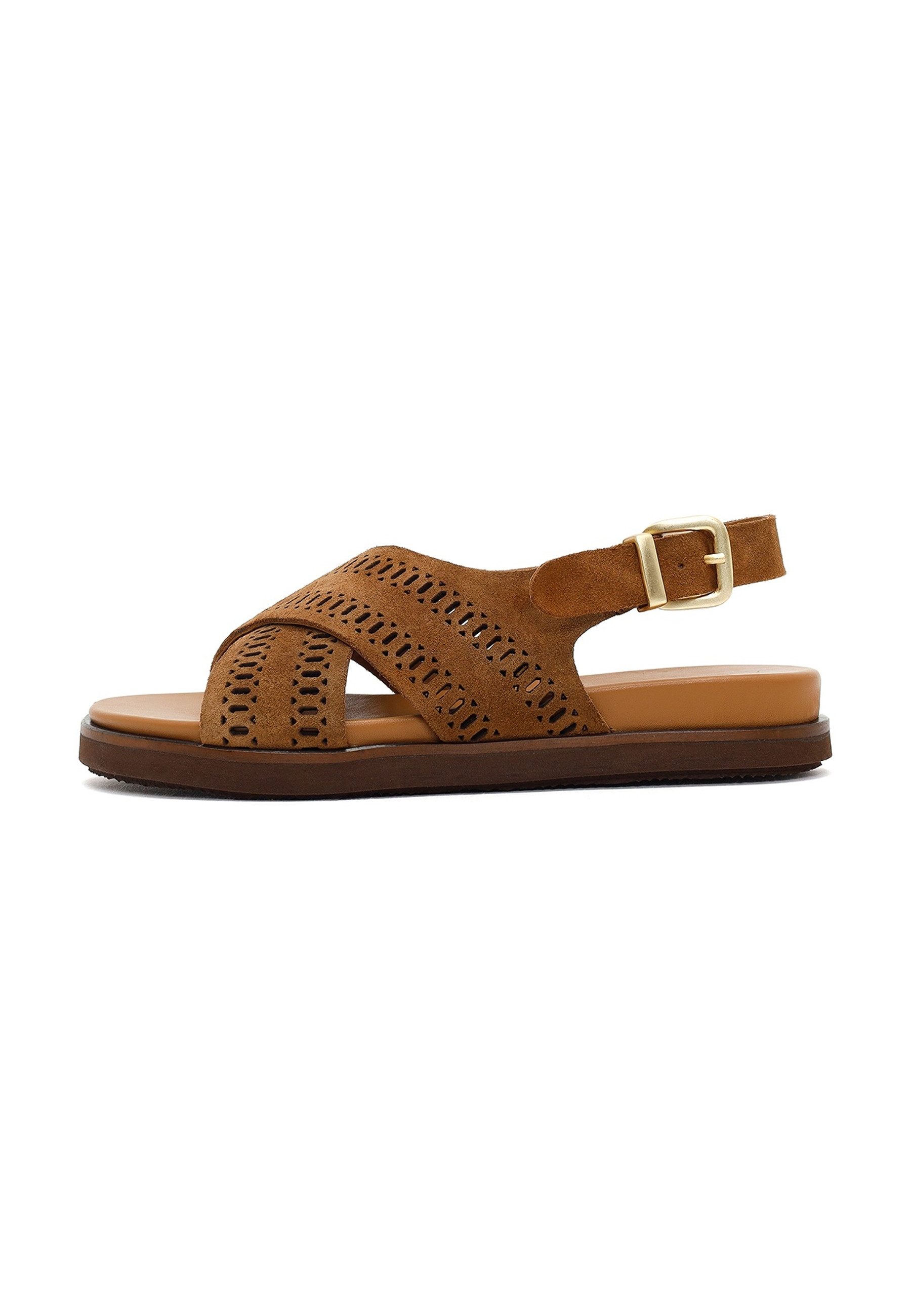 Derimod Sandalen aus Veloursleder Sandale