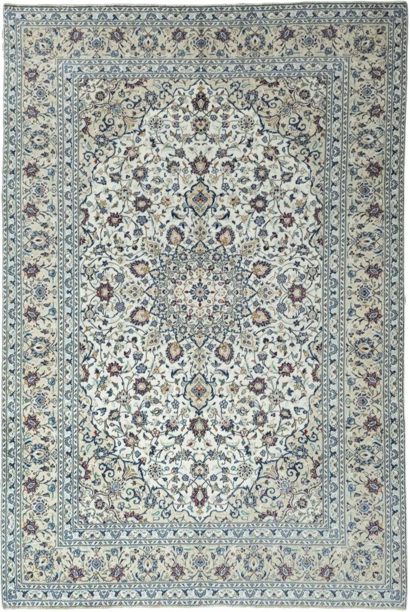 Orientteppich Keshan 247x364 Handgeknüpfter Orientteppich / Perserteppich, Nain Trading, rechteckig, Höhe: 12 mm