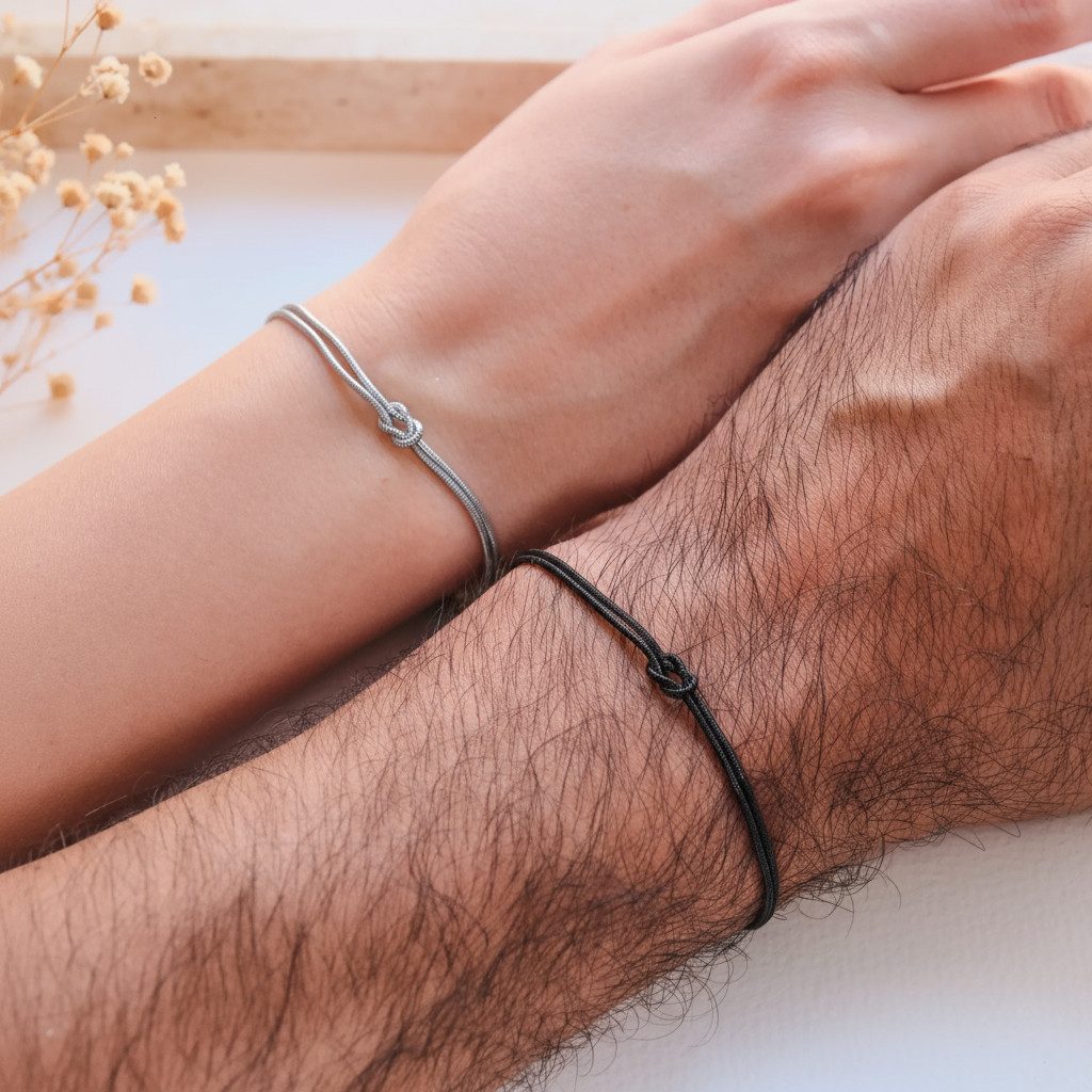 OTANTO Armband Liebesknoten Armband Partnerarmband