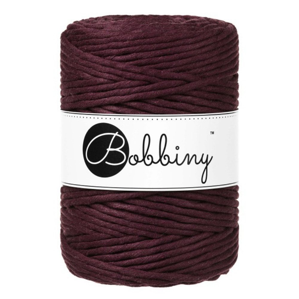Bobbiny Bobbiny 5 mm Makramee Garn Regular 100 m Häkelwolle, 100 m (5 mm Baumwoll-Kordel), 660 g